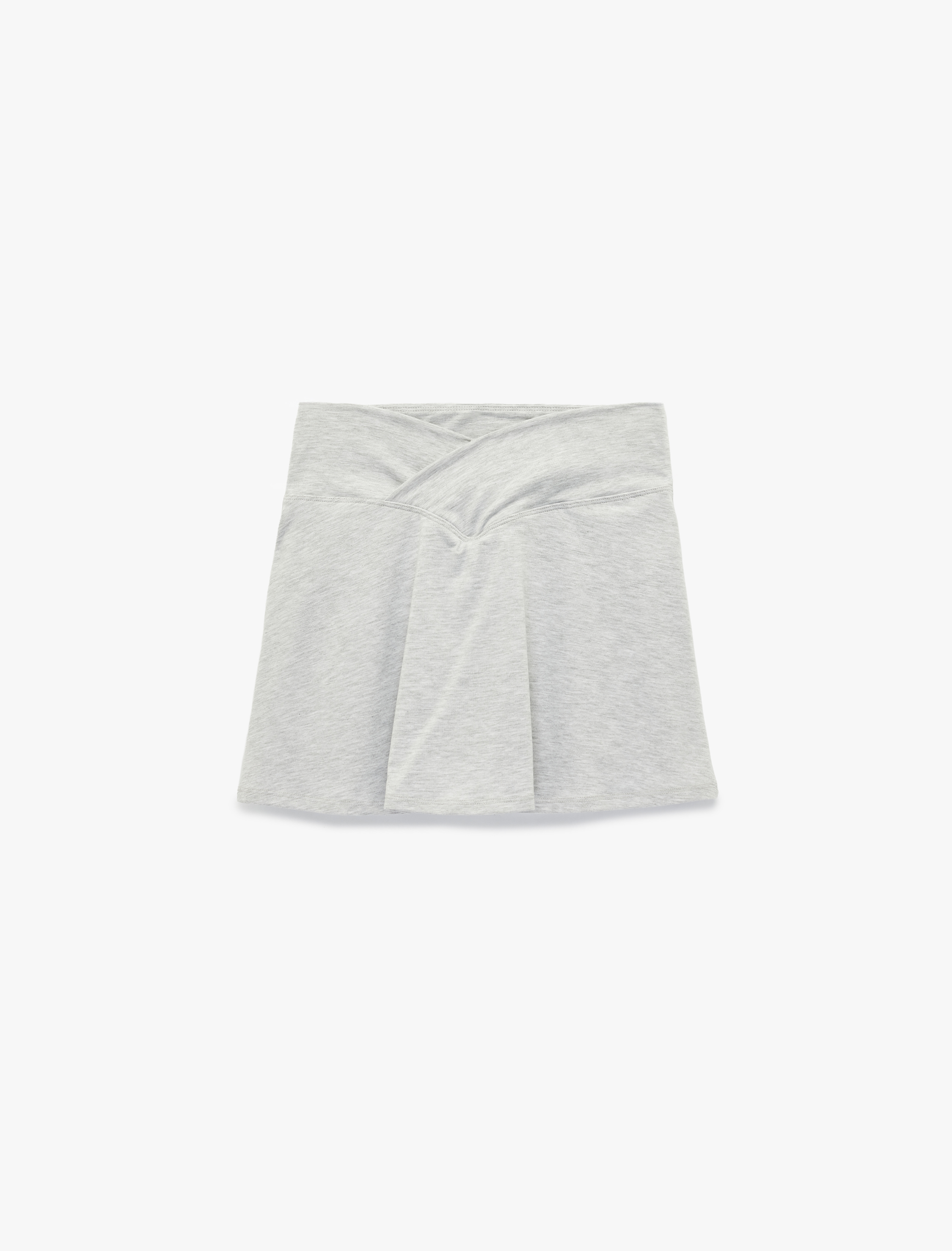   Rahat Kalıp Kemer Detaylı Mini Spor Şort Etek