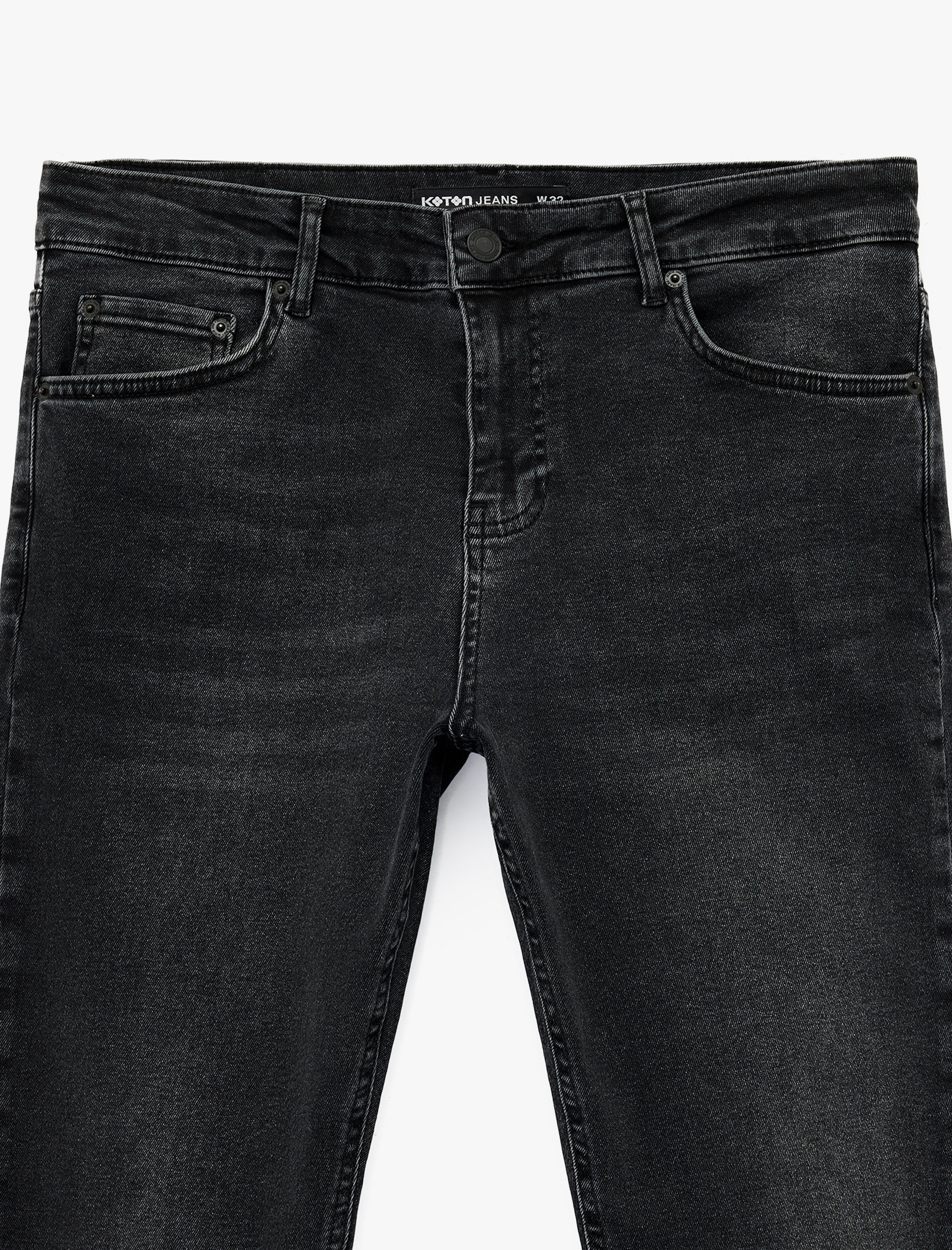   Normal Bel Pamuklu Super Skinny Fit Jean Pantolon - Justin Jean