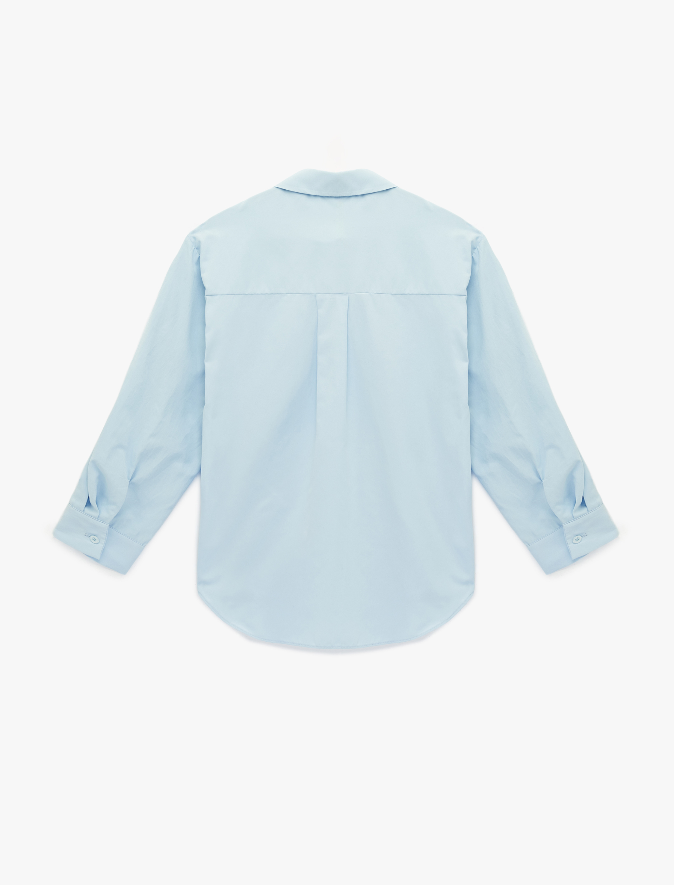   Klasik Yaka Uzun Kollu Düğmeli Gömlek