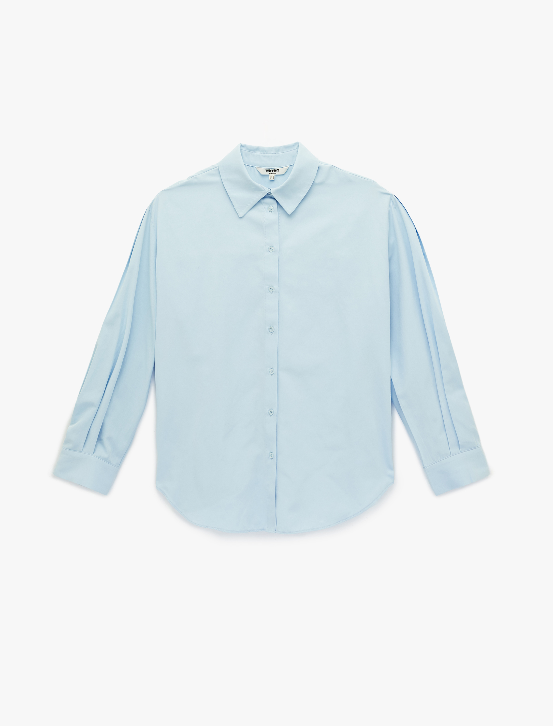   Klasik Yaka Uzun Kollu Düğmeli Gömlek