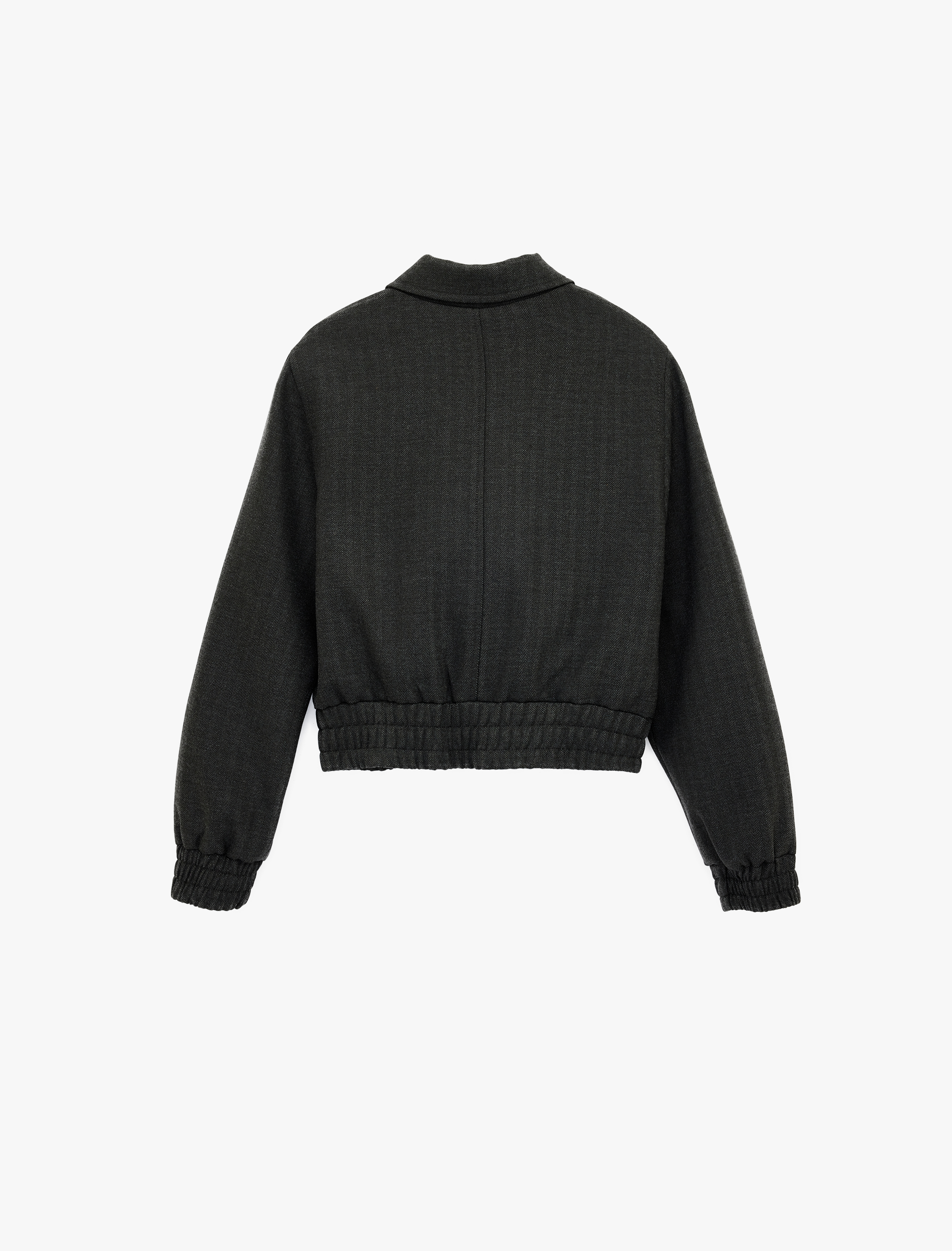   Rahat Kalıp Klasik Yaka Uzun Kollu Düğmeli Ceket