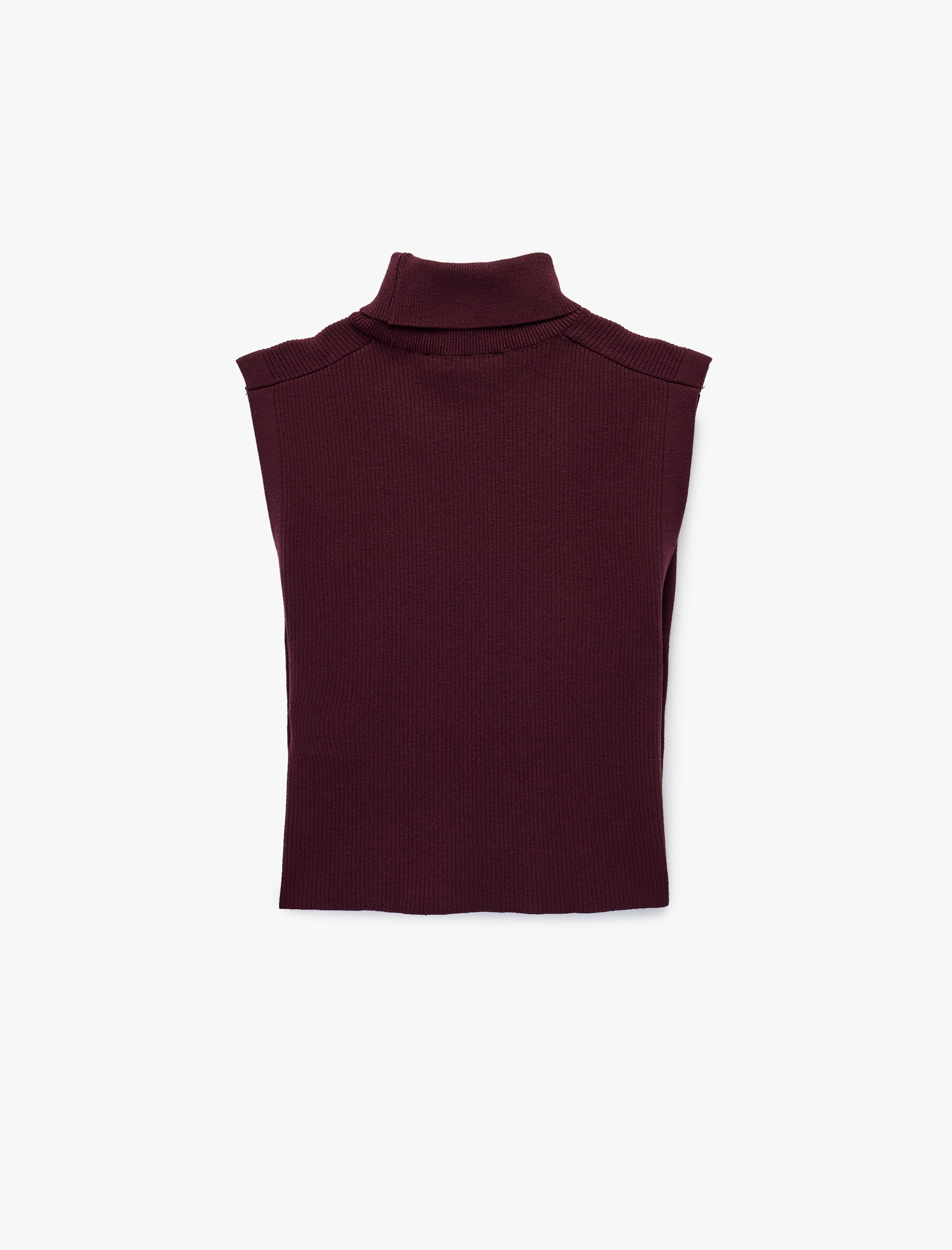   Yanları Düğme Kapama Detaylı Balıkçı Yaka Süveter