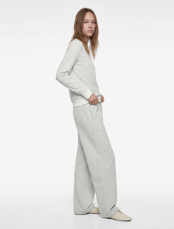  Bol Paça Beli Bağcıklı Cep Detaylı Eşofman Altı