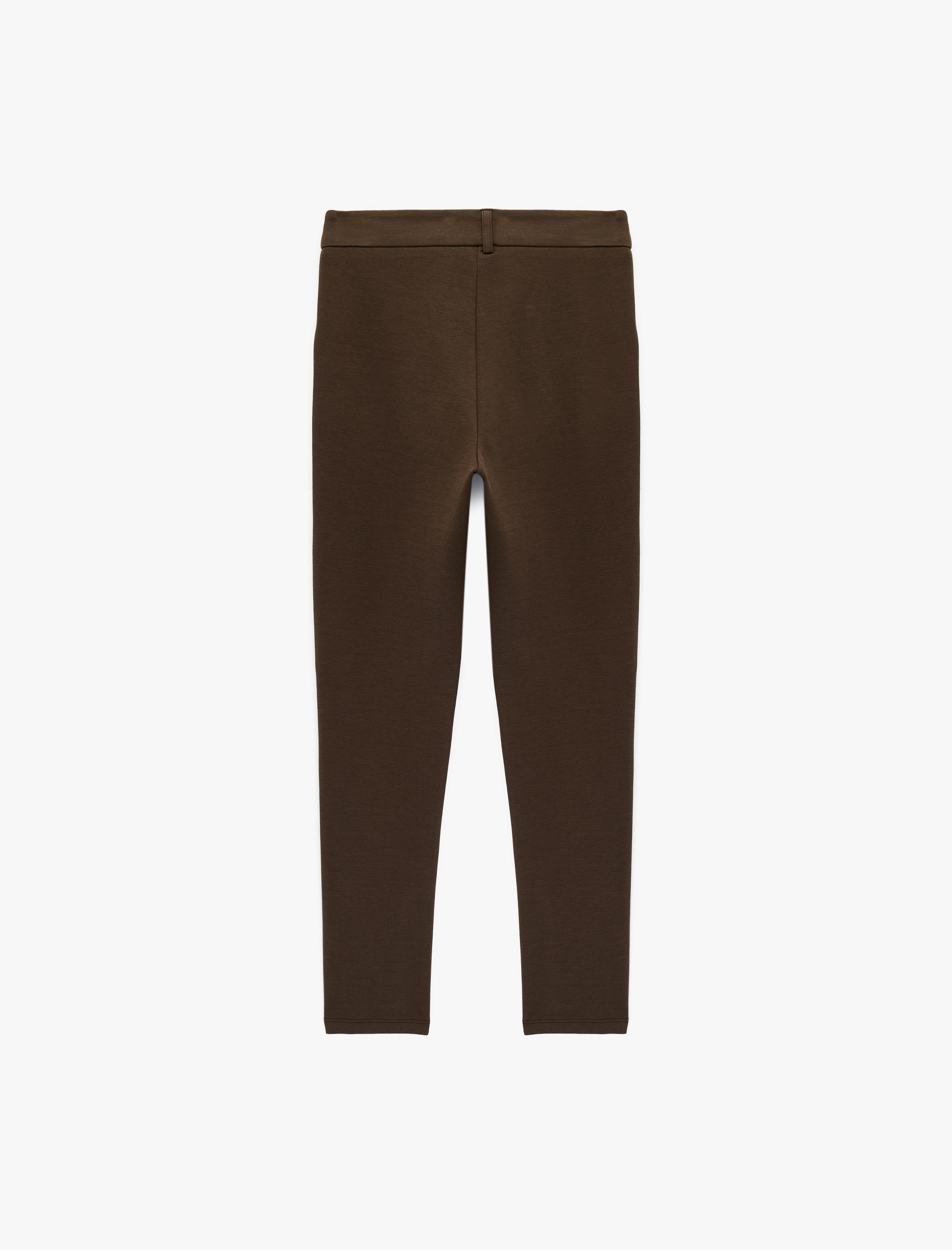   Slim Fit Pamuklu İspanyol Paça Tayt