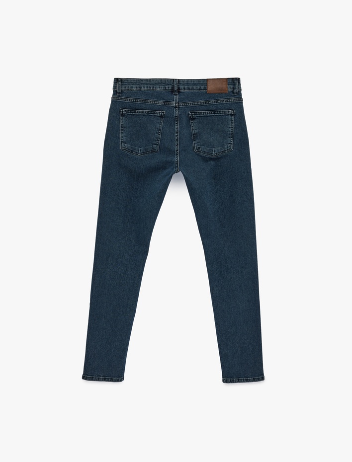  Normal Bel Pamuklu Skinny Jean Pantolon - Michael Jean