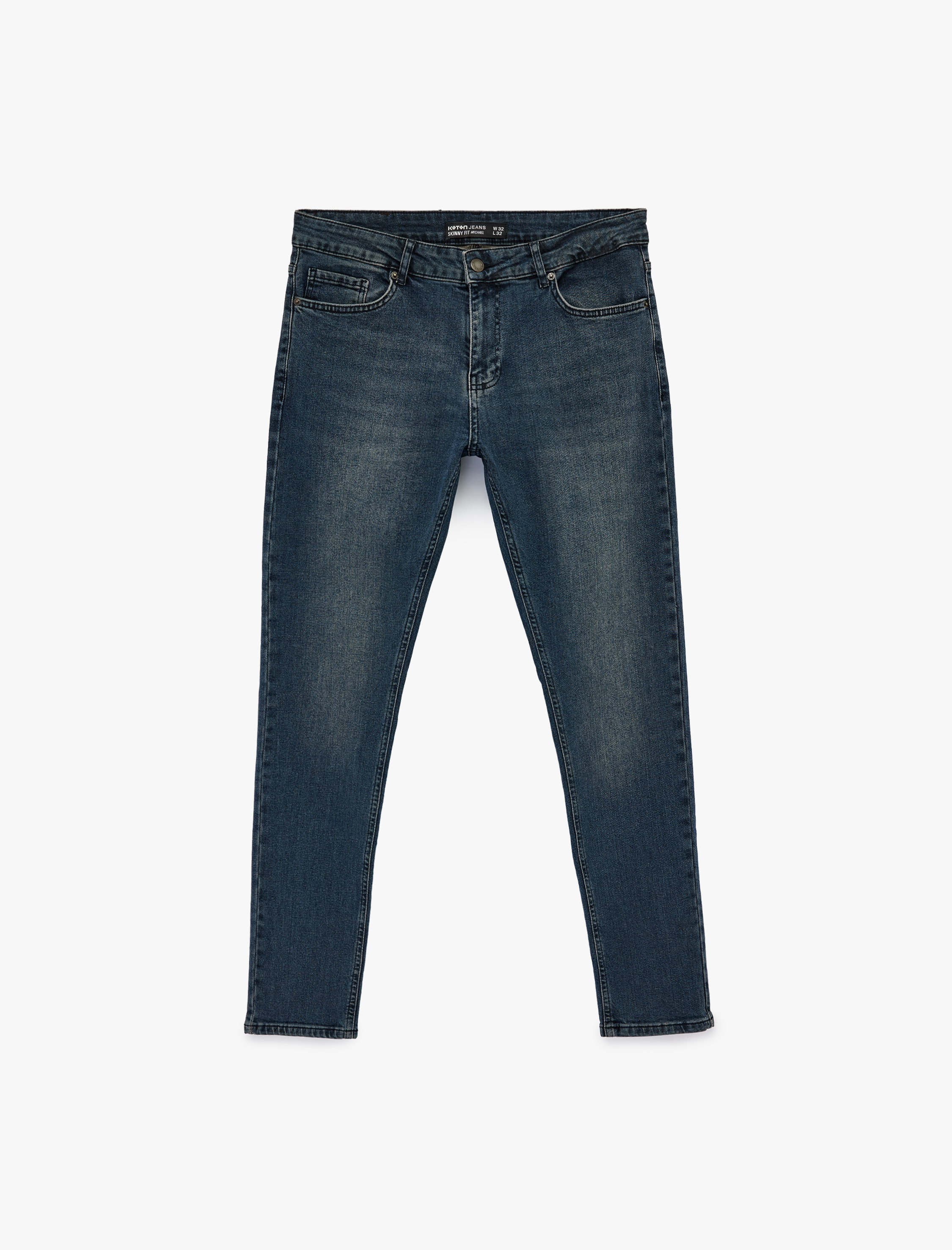   Normal Bel Pamuklu Skinny Jean Pantolon - Michael Jean