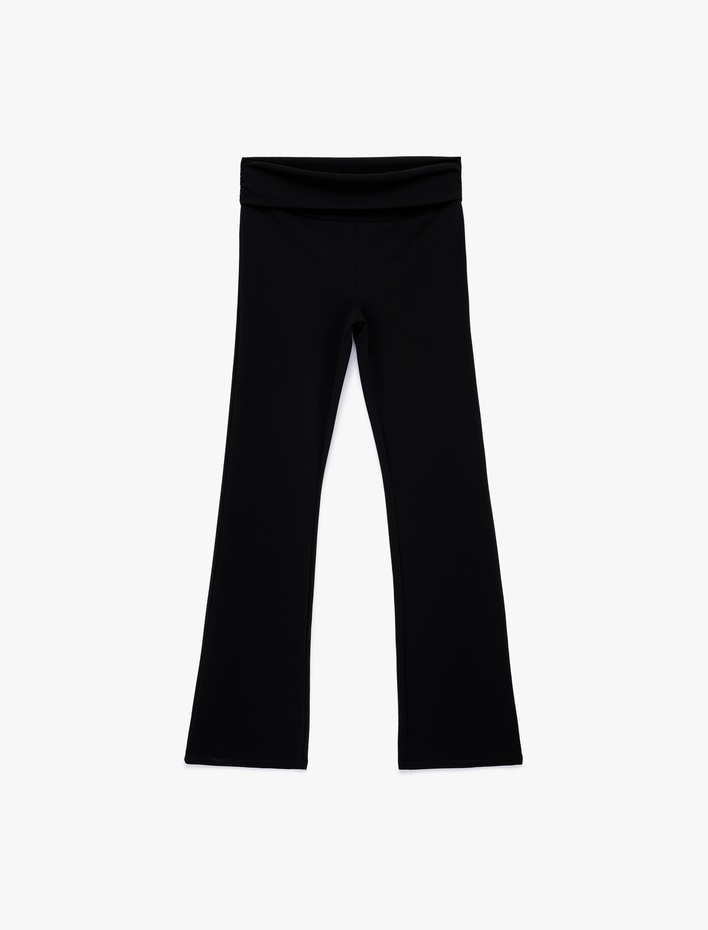  Slim Fit Normal Bel Düz Paça Tayt Pantolon