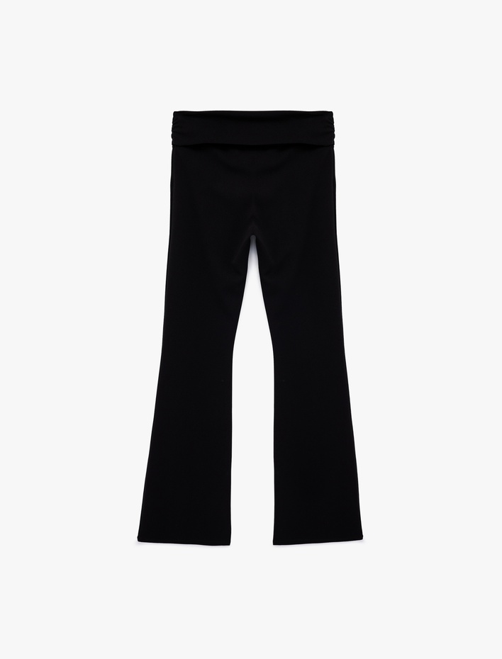  Slim Fit Normal Bel Düz Paça Tayt Pantolon