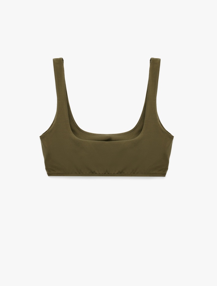  Slim Fit Kolsuz Kaplı Sporcu Sütyeni