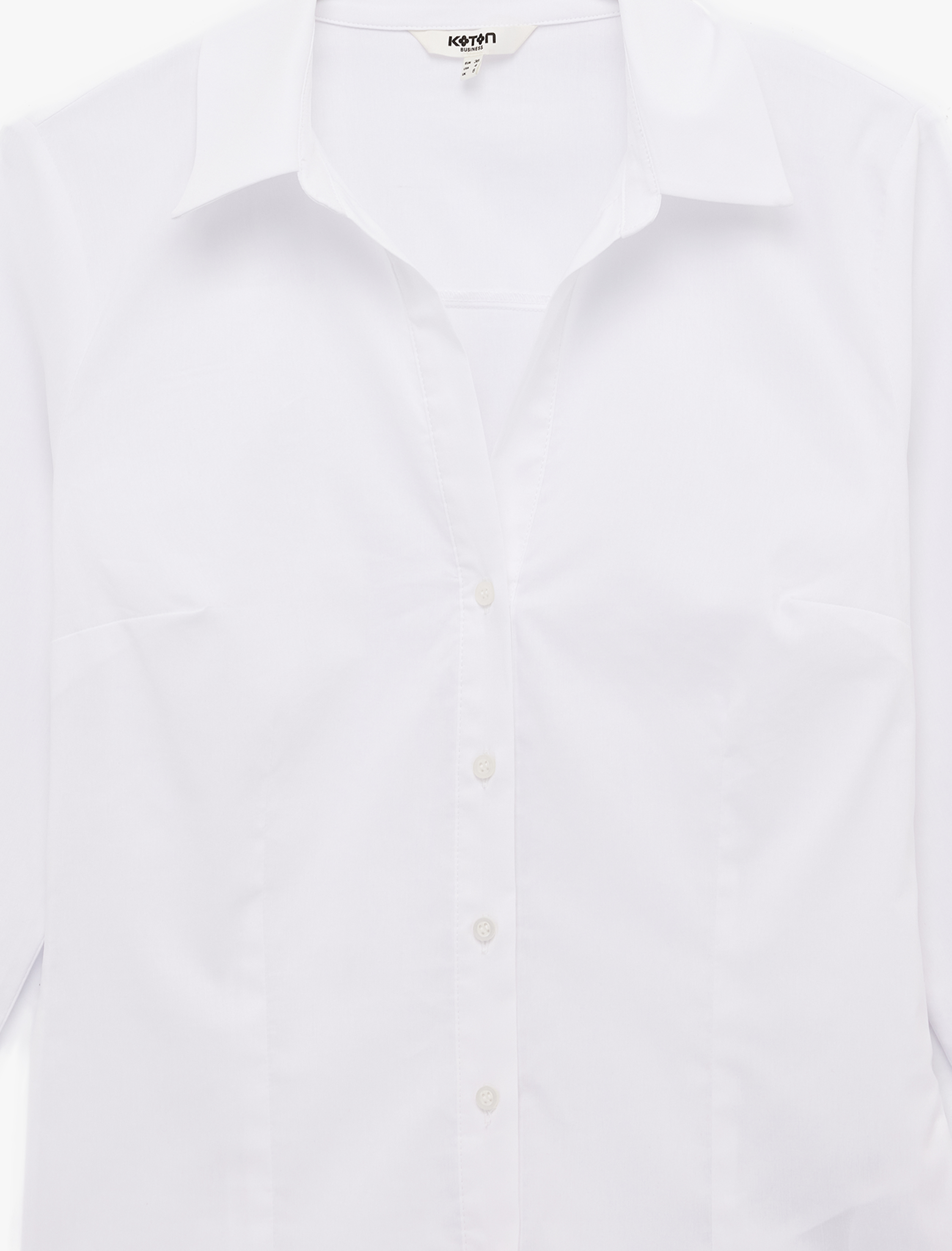   Regular Fit Uzun Kollu Düğmeli Klasik Yaka Gömlek