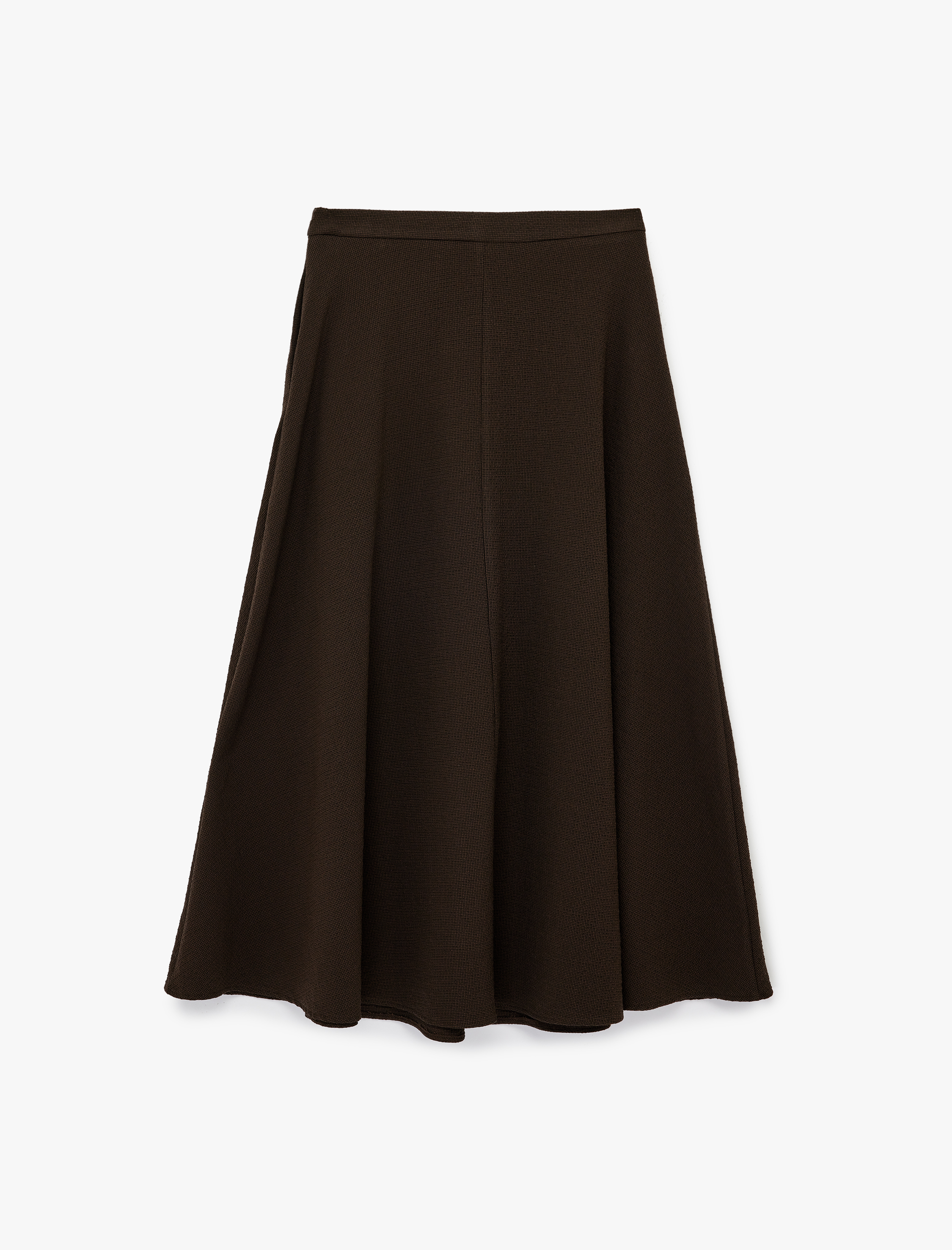   Kloş Viskon Karışımlı Midi Etek