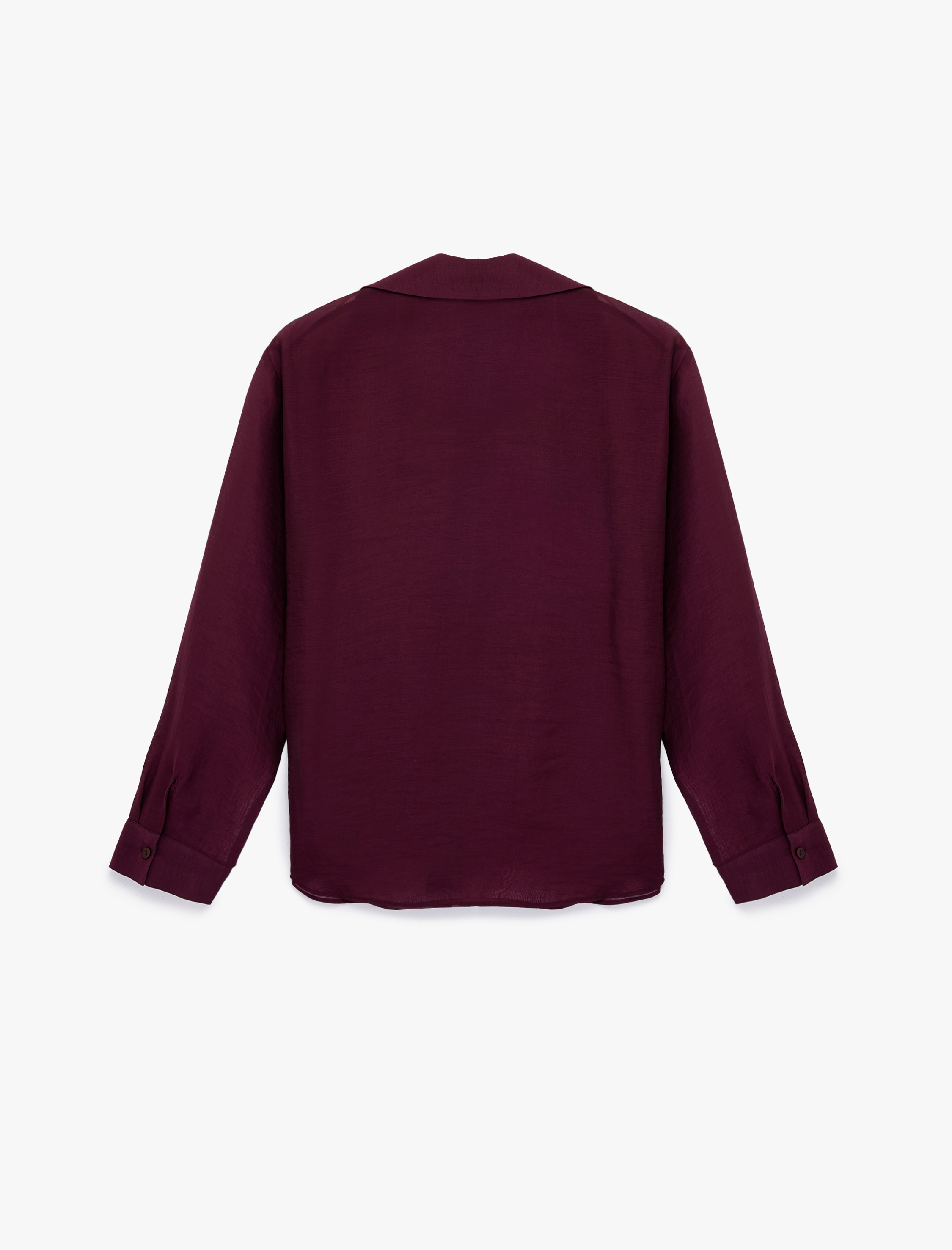   Modal Kumaş Regular Fit Uzun Kollu Klasik Yaka Gömlek