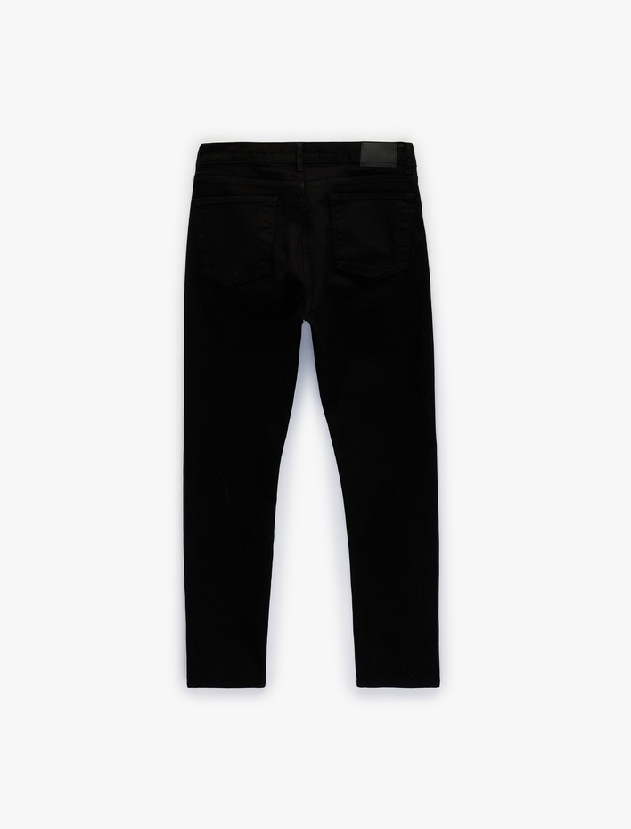  Pamuklu Normal Bel Slim Fit Jean Pantolon - Brad Jean