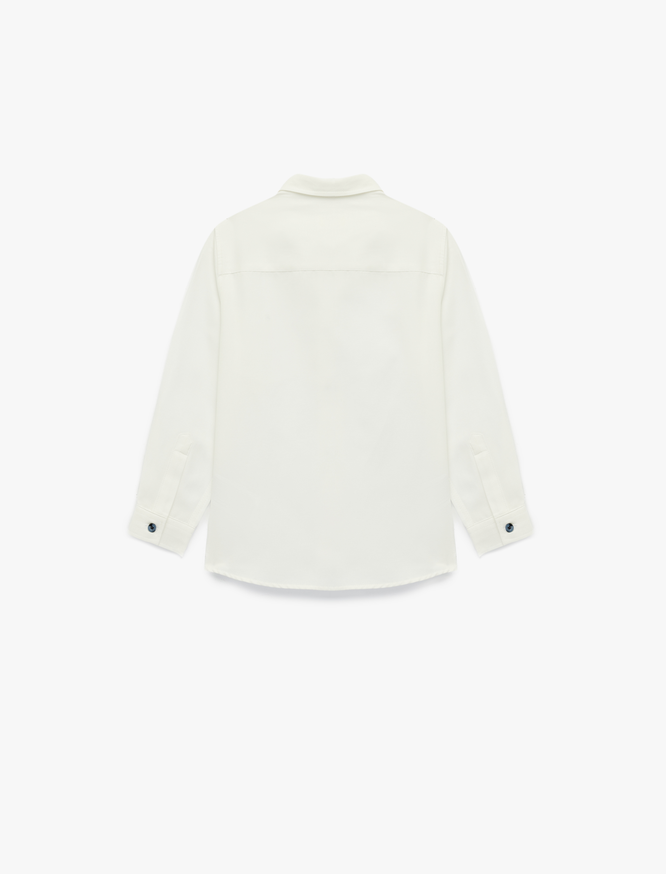  Erkek Çocuk Uzun Kollu Cep Detaylı Düğmeli Papyonlu Gömlek