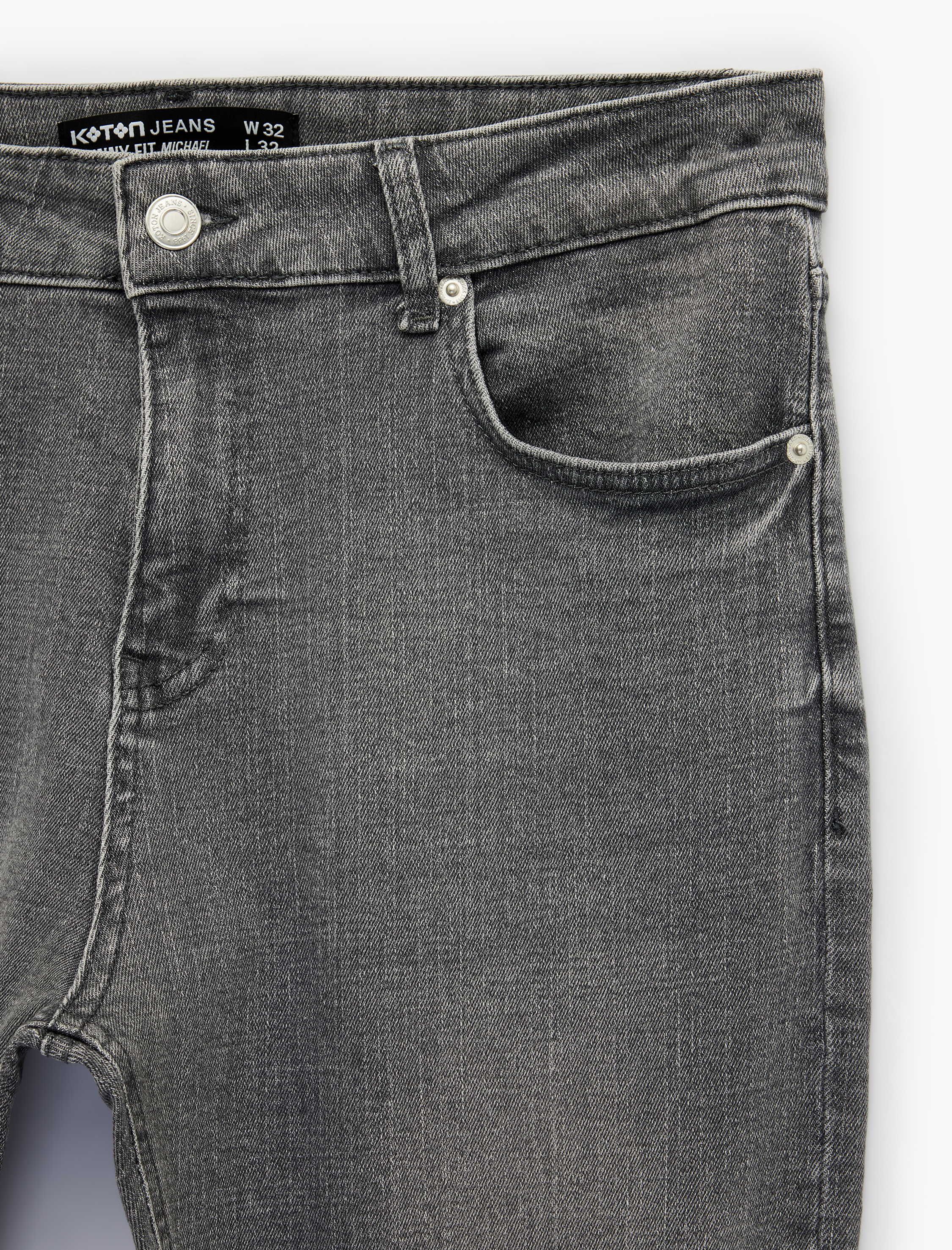   Normal Bel Pamuklu Skinny Fit Jean Pantolon - Michael Jean