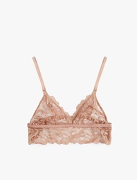 Dolgusuz Balensiz Dantelli Bralet Sütyen