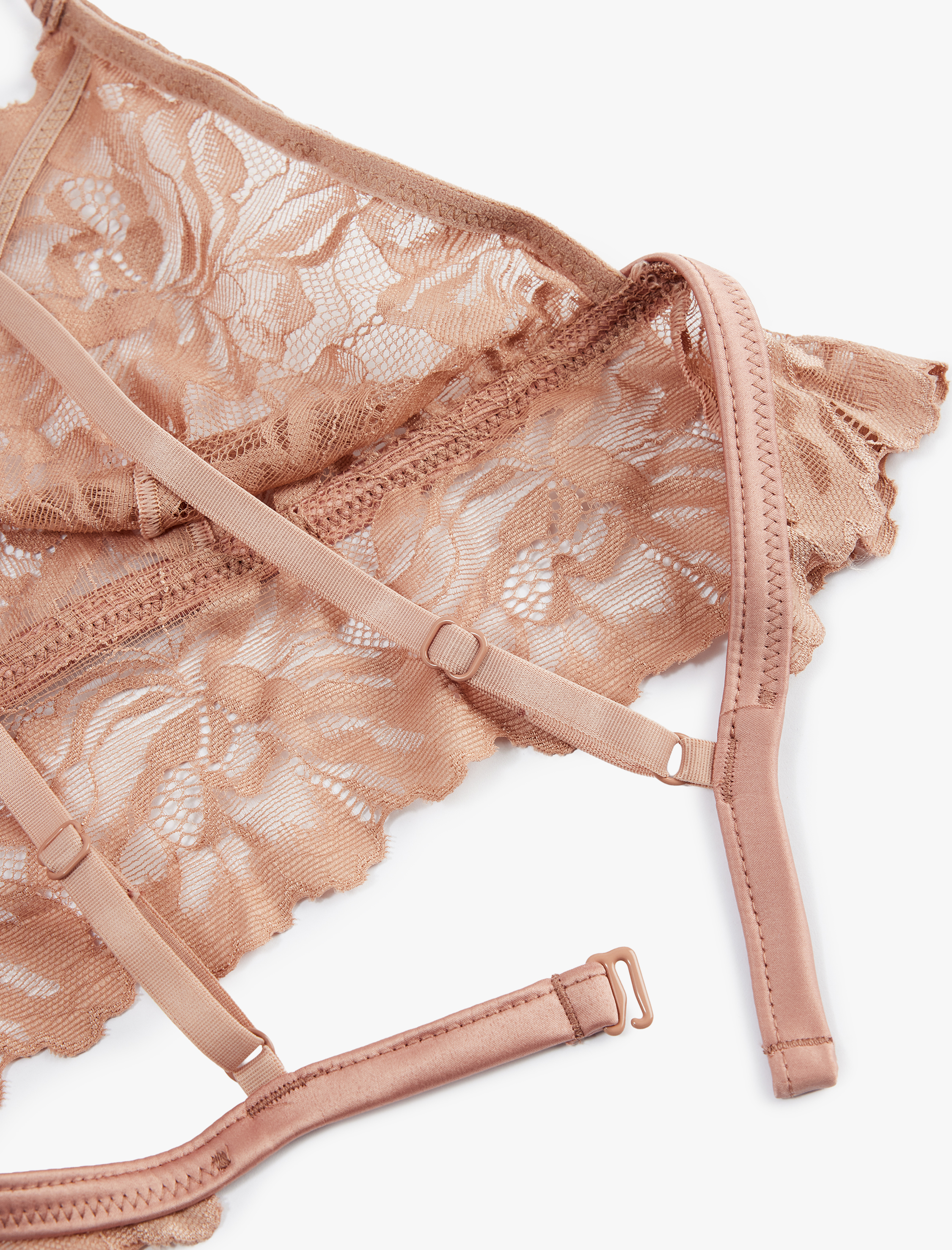   Dolgusuz Balensiz Dantelli Bralet Sütyen