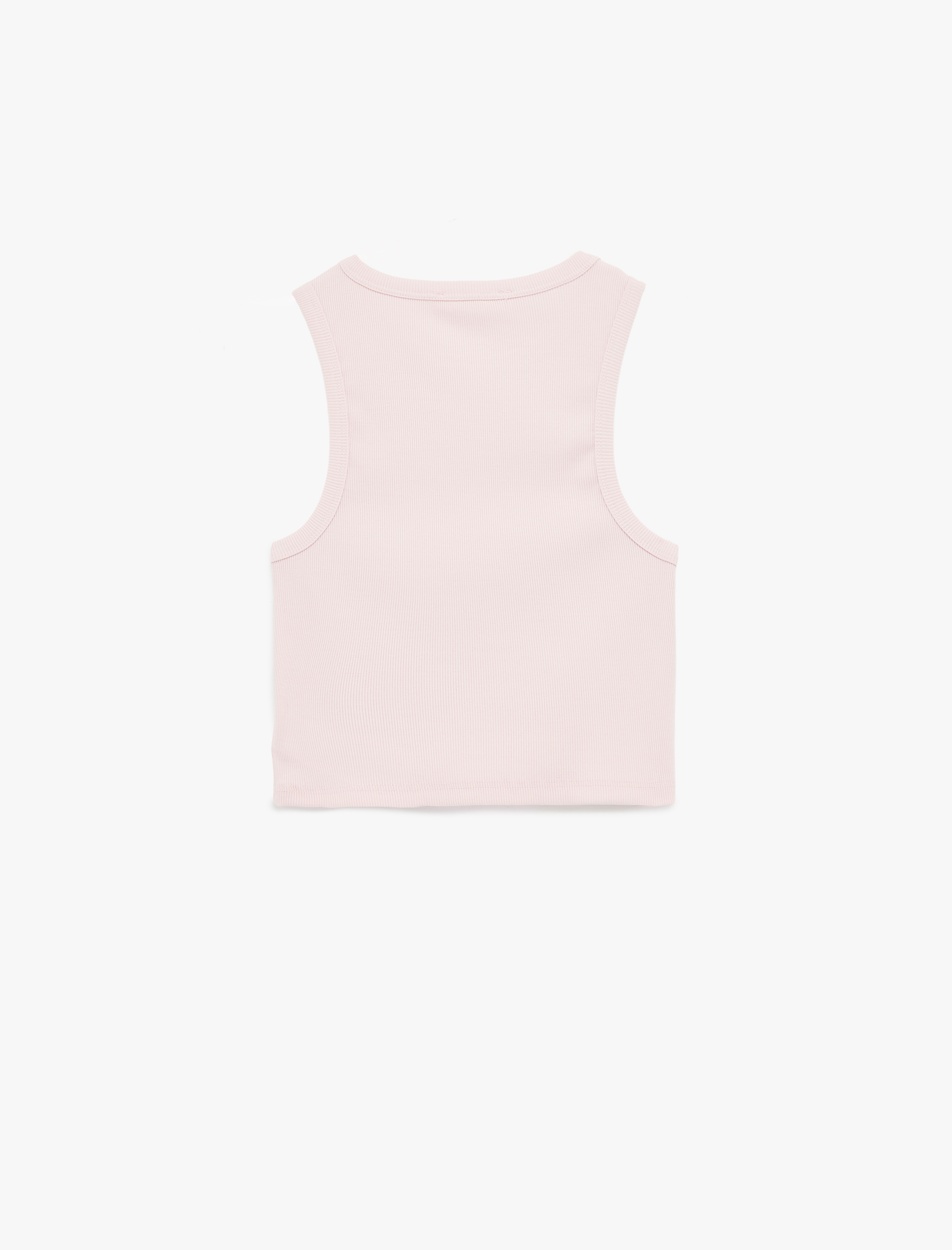   Bisiklet Yaka Kolsuz Slim Fit Pamuklu Atlet