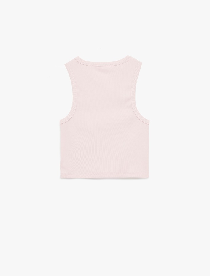  Bisiklet Yaka Kolsuz Slim Fit Pamuklu Atlet