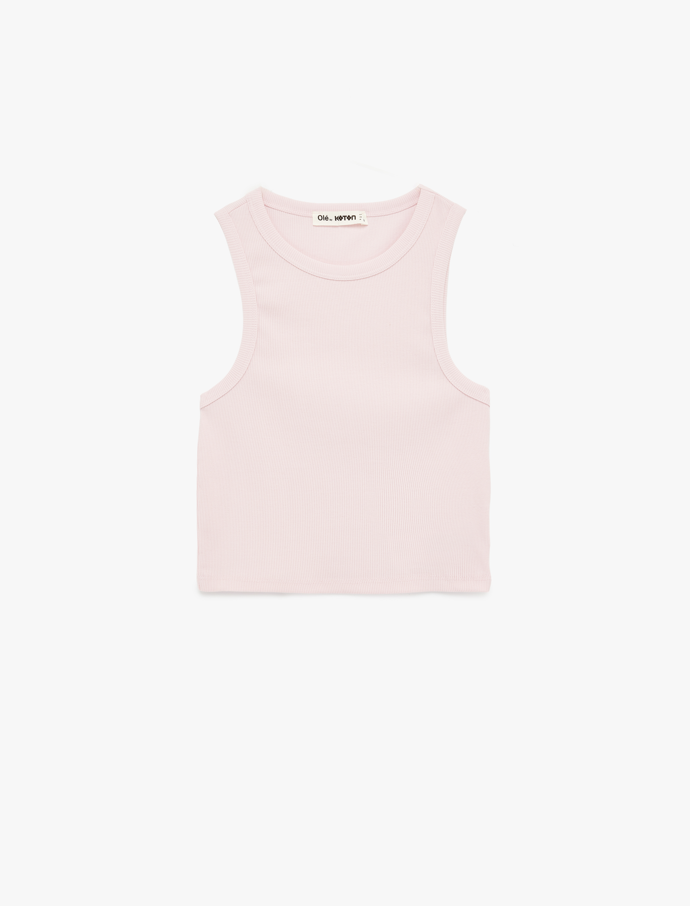   Bisiklet Yaka Kolsuz Slim Fit Pamuklu Atlet