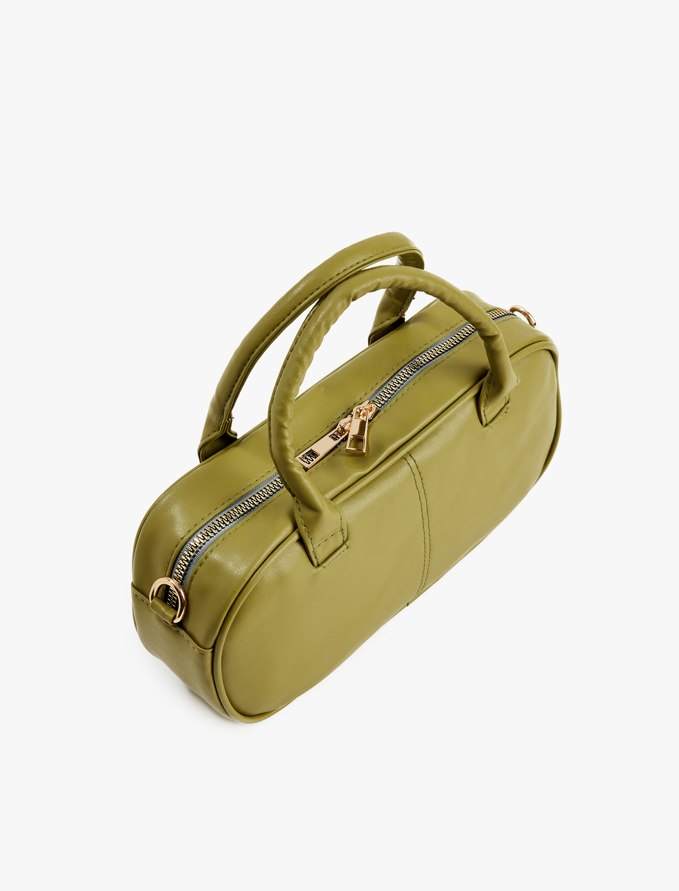  Kadın Suni Deri Saplı Çapraz Çanta