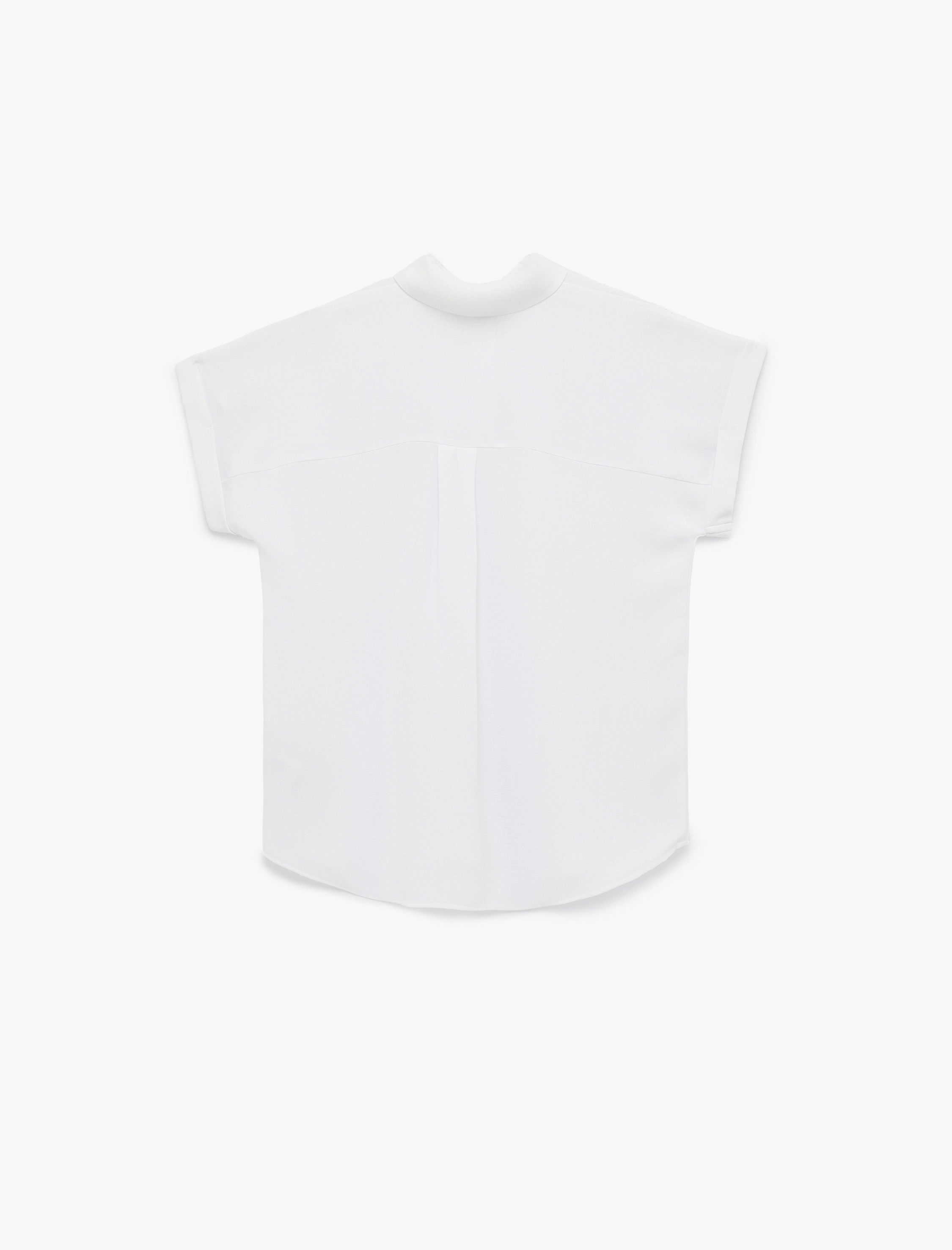   Regular Fit Kısa Kollu Klasik Yaka Gömlek