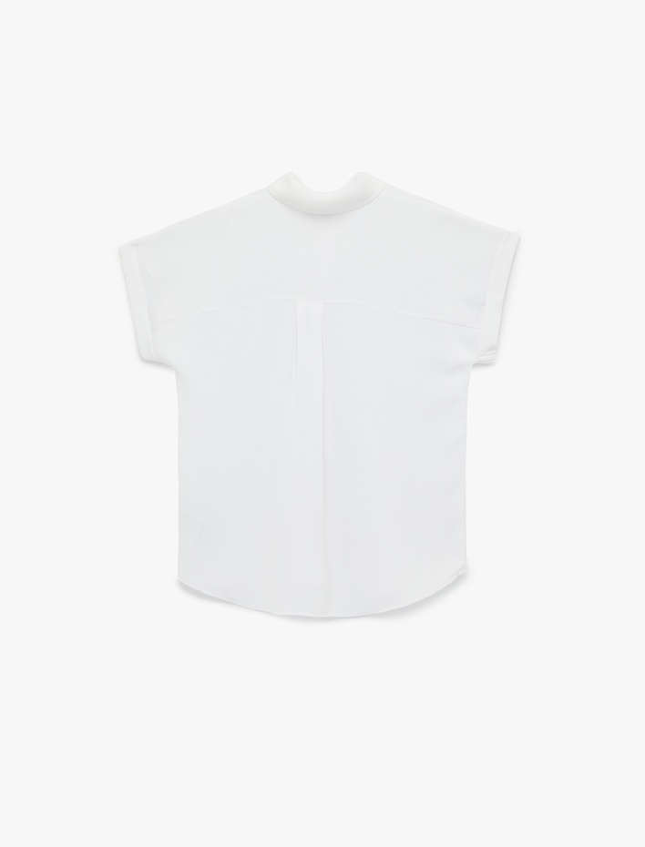  Regular Fit Kısa Kollu Klasik Yaka Gömlek