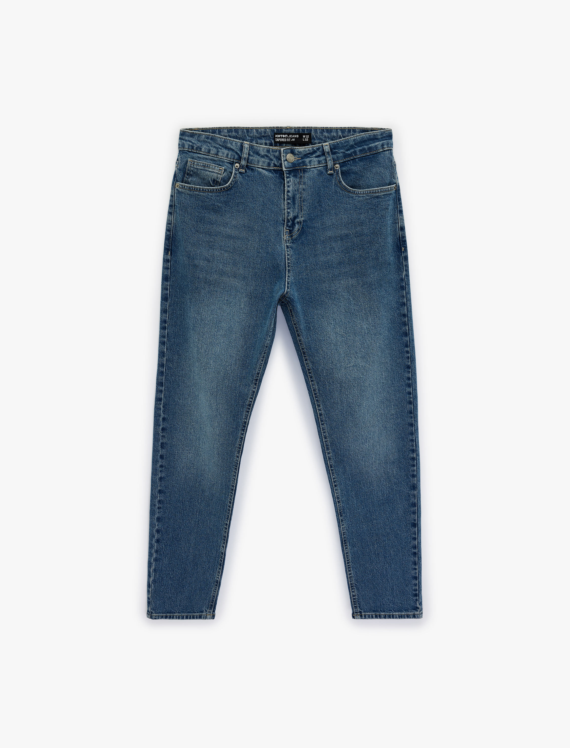   Regular Fit Normal Bel Tapered Jean Pantolon - Joe Jean