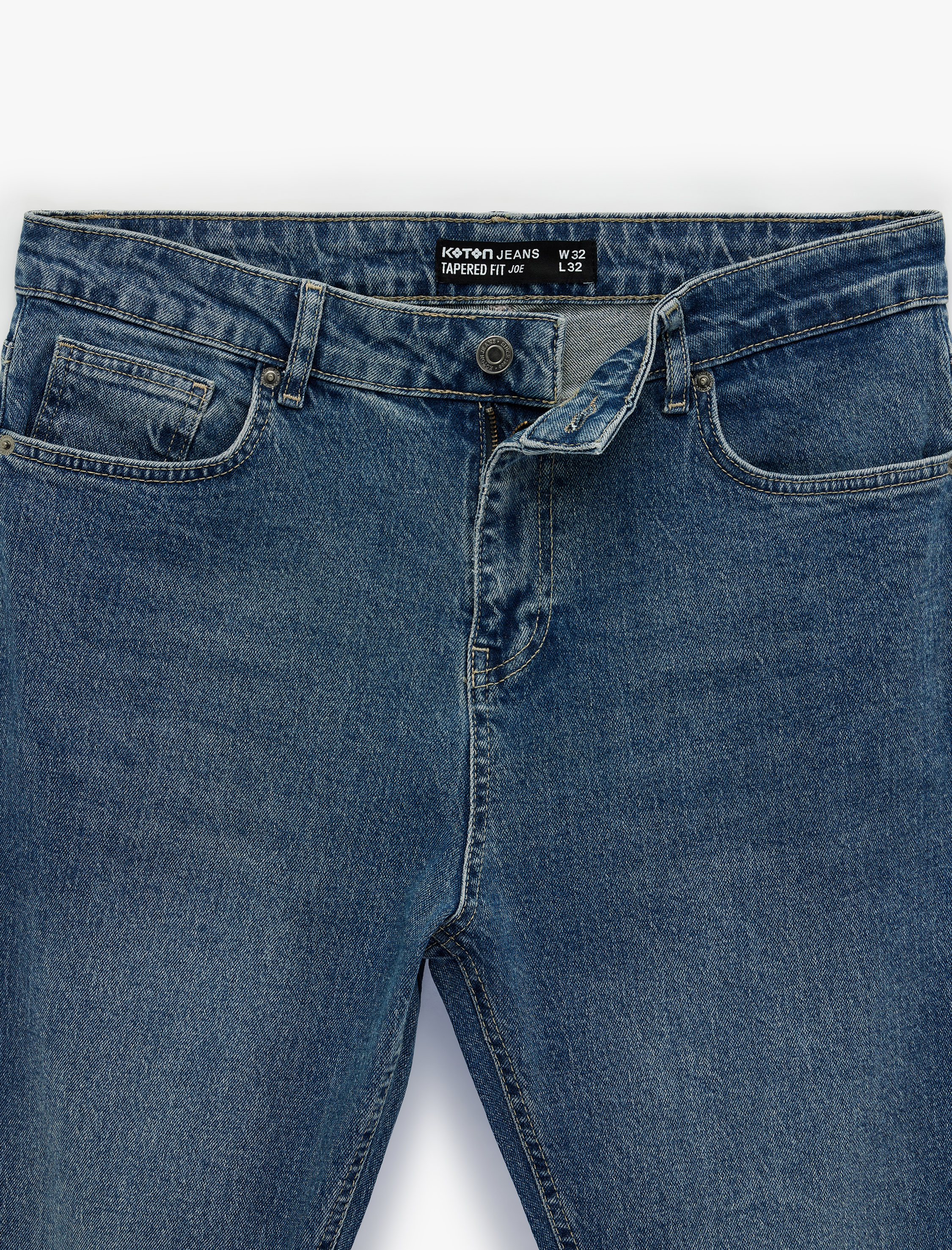   Regular Fit Normal Bel Tapered Jean Pantolon - Joe Jean