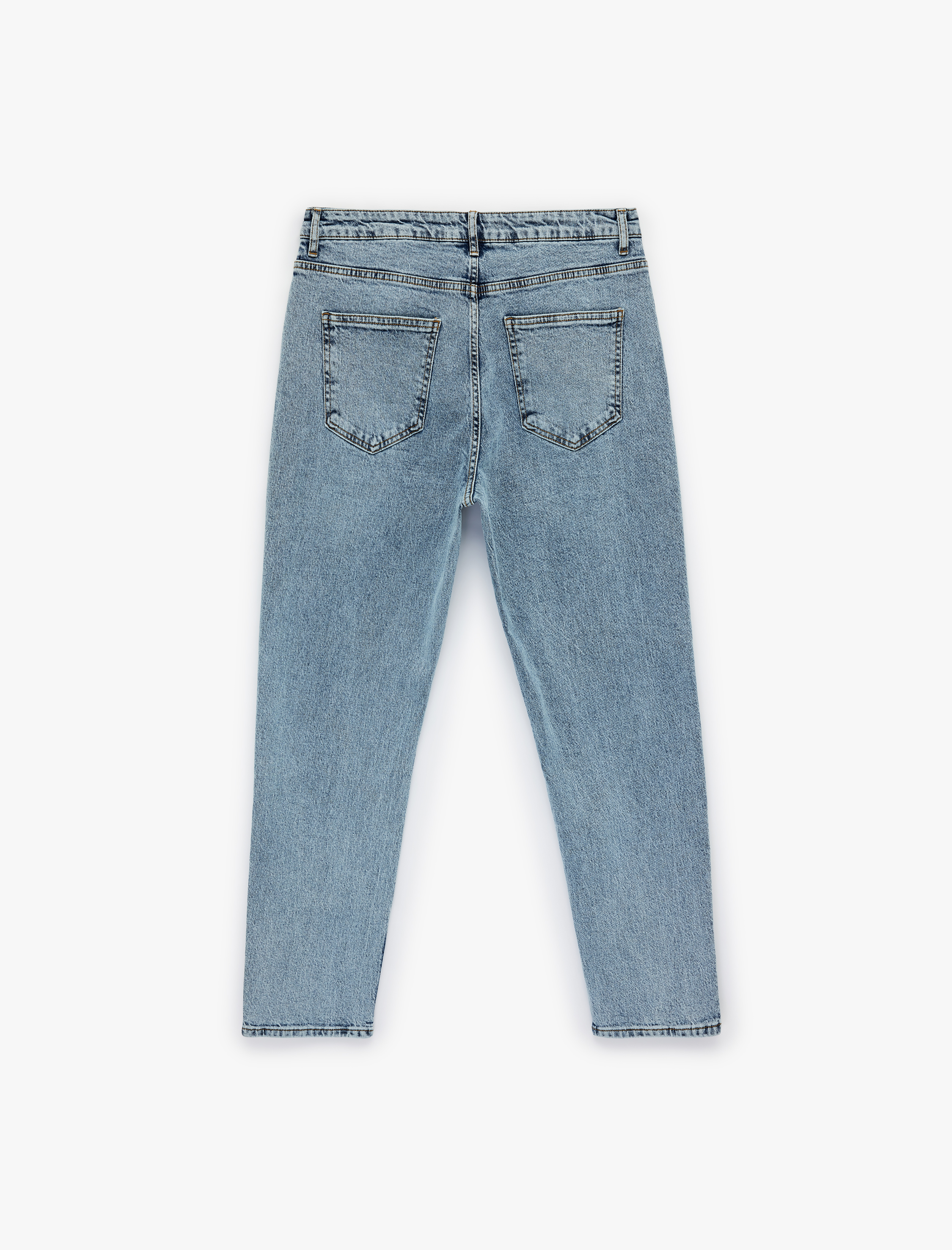   Normal Bel Pamuklu Regular Fit Tapered Jean Pantolon- Joe Jean