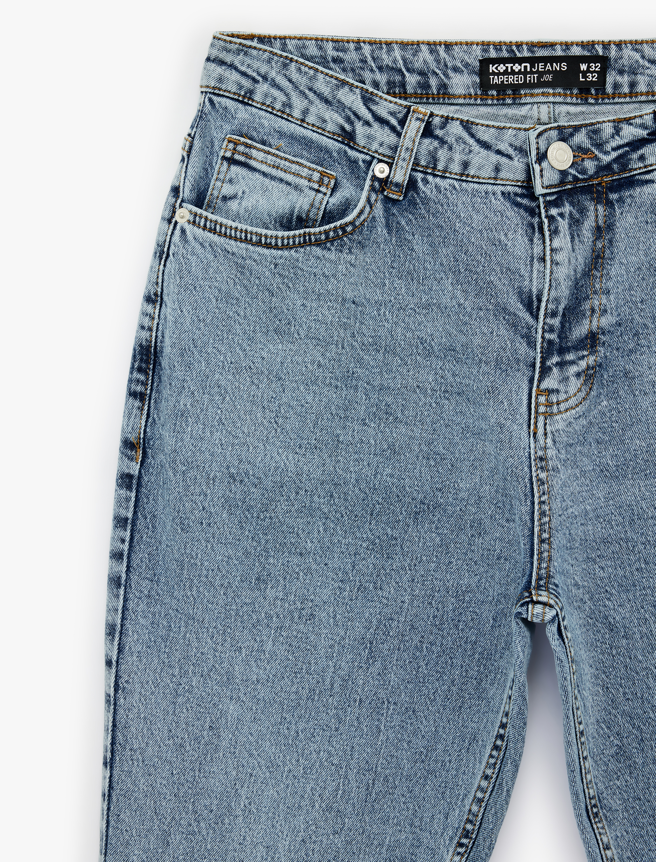   Normal Bel Pamuklu Regular Fit Tapered Jean Pantolon- Joe Jean