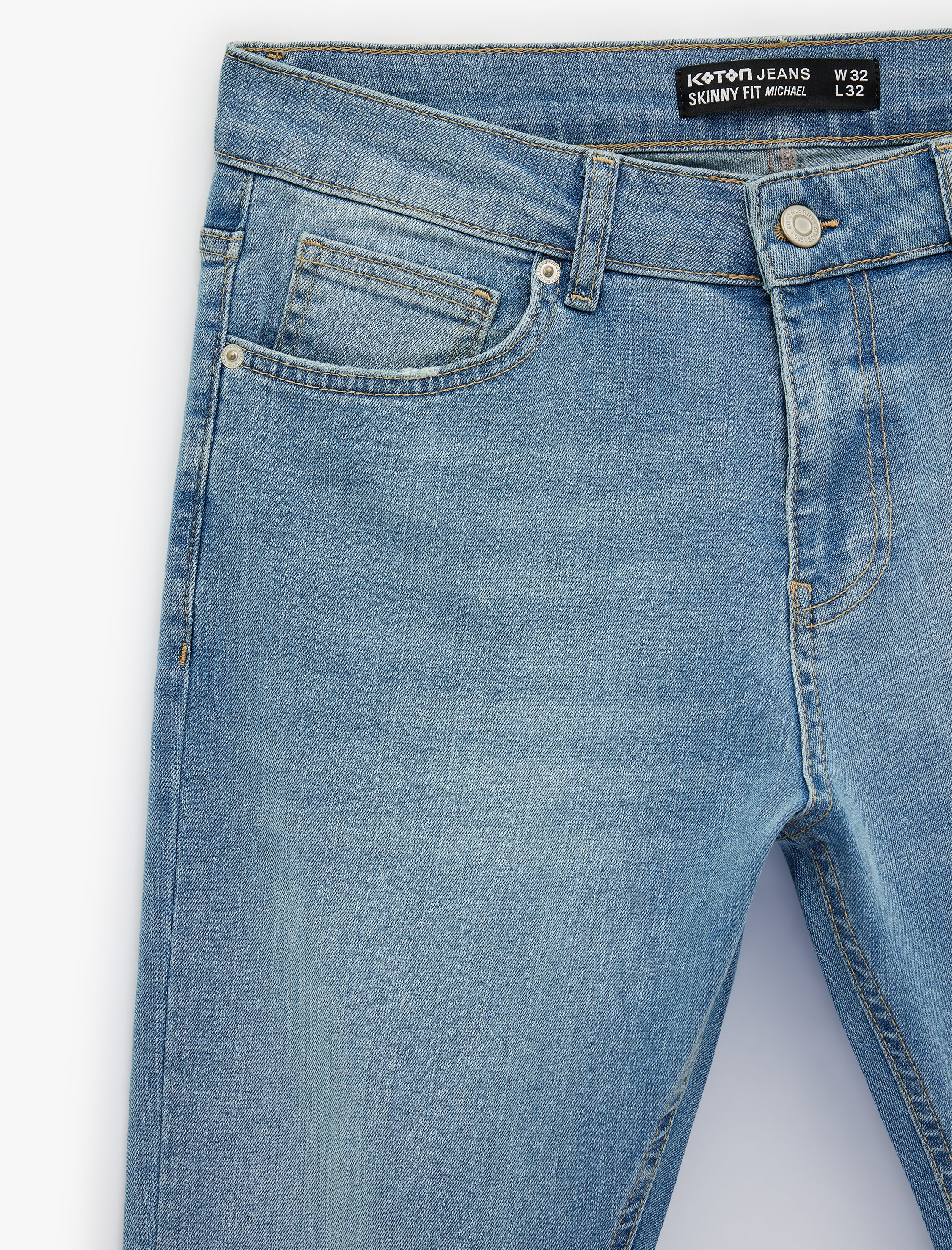   Normal Bel Pamuklu Skinny Fit Jean Pantolon - Michael Jean