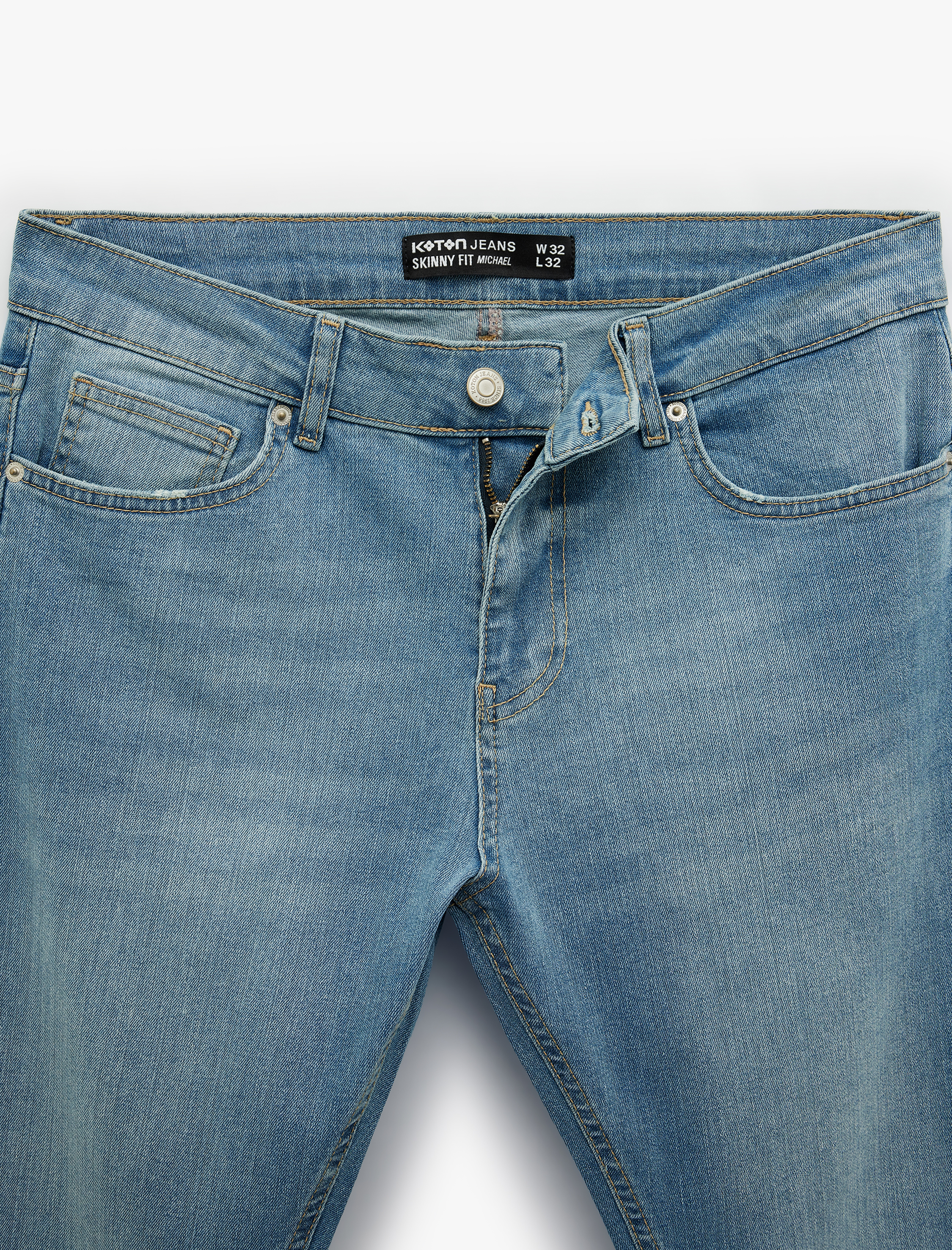   Normal Bel Pamuklu Skinny Fit Jean Pantolon - Michael Jean