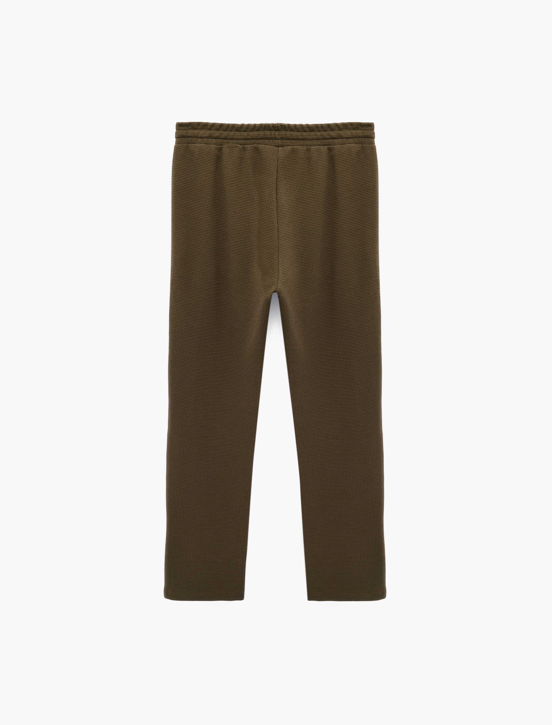   Cepli Beli Bağcıklı Düz Paça Eşofman Altı