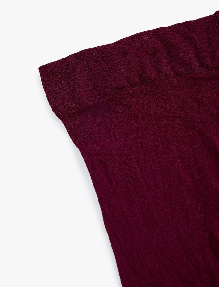 Kadın 15 Den Desenli İnce Külotlu Çorap