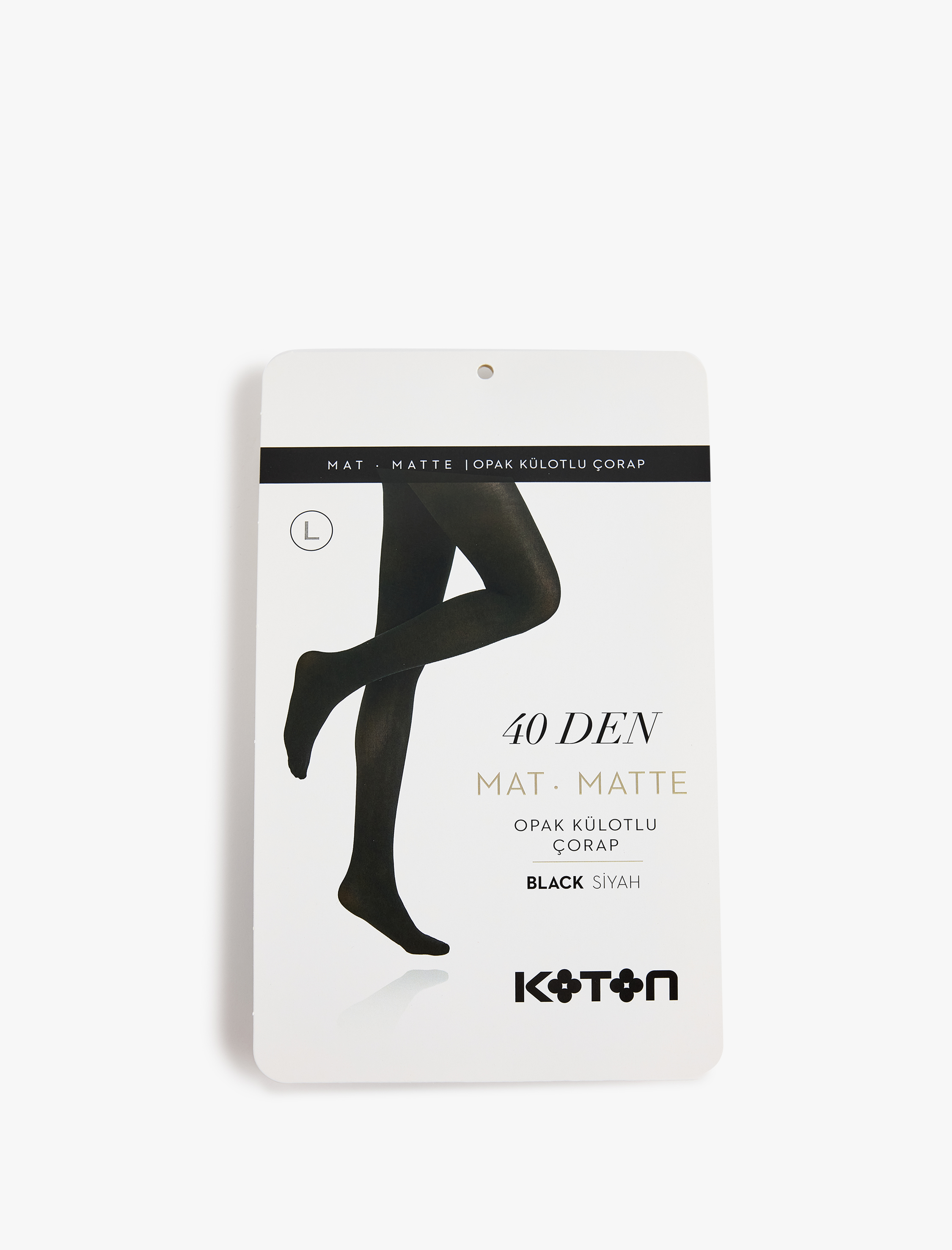  Kadın Mat Görünümlü 40 Den Külotlu Çorap