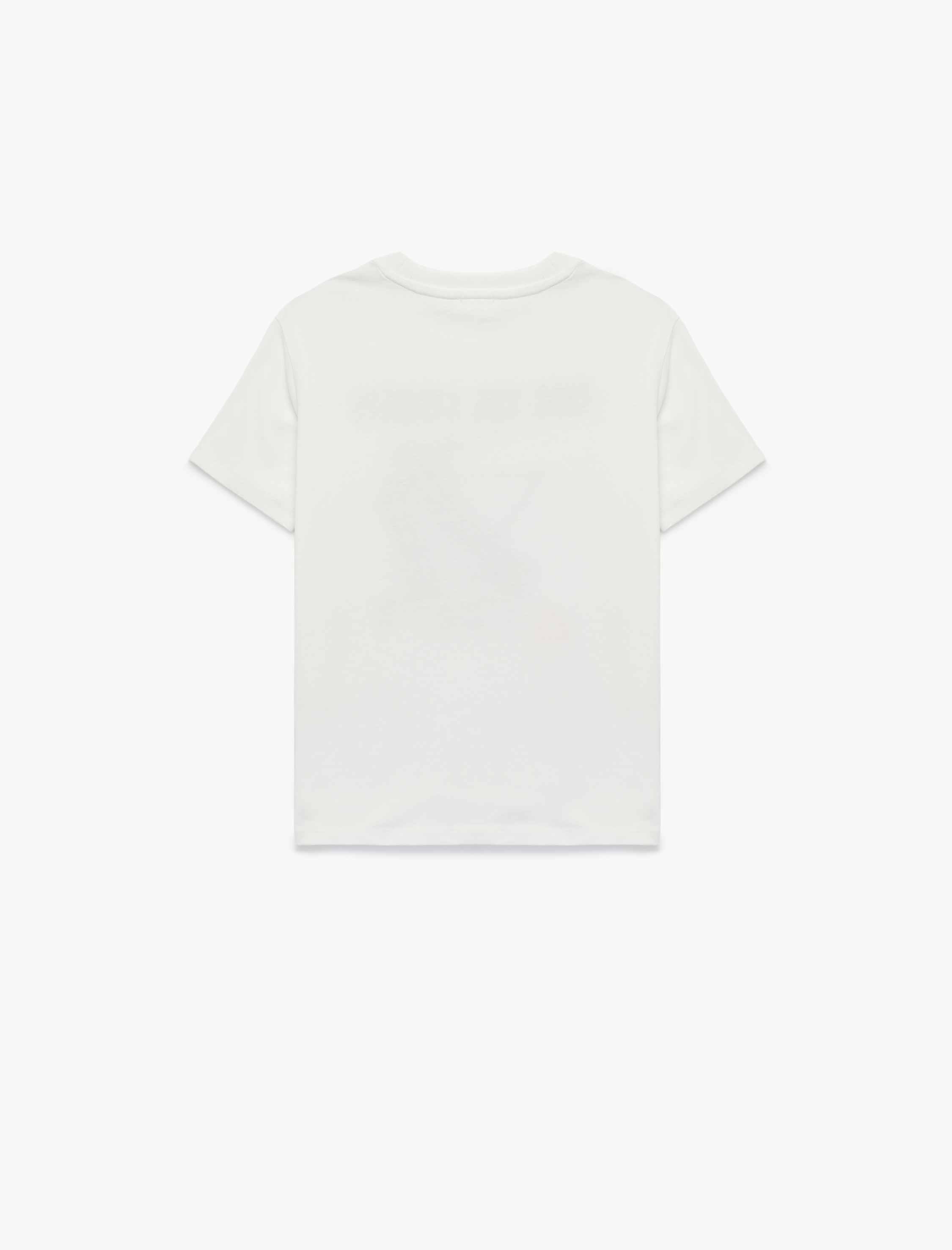  Erkek Çocuk Kaykay Baskılı Kısa Kollu Bisiklet Yaka Pamuklu Tişört