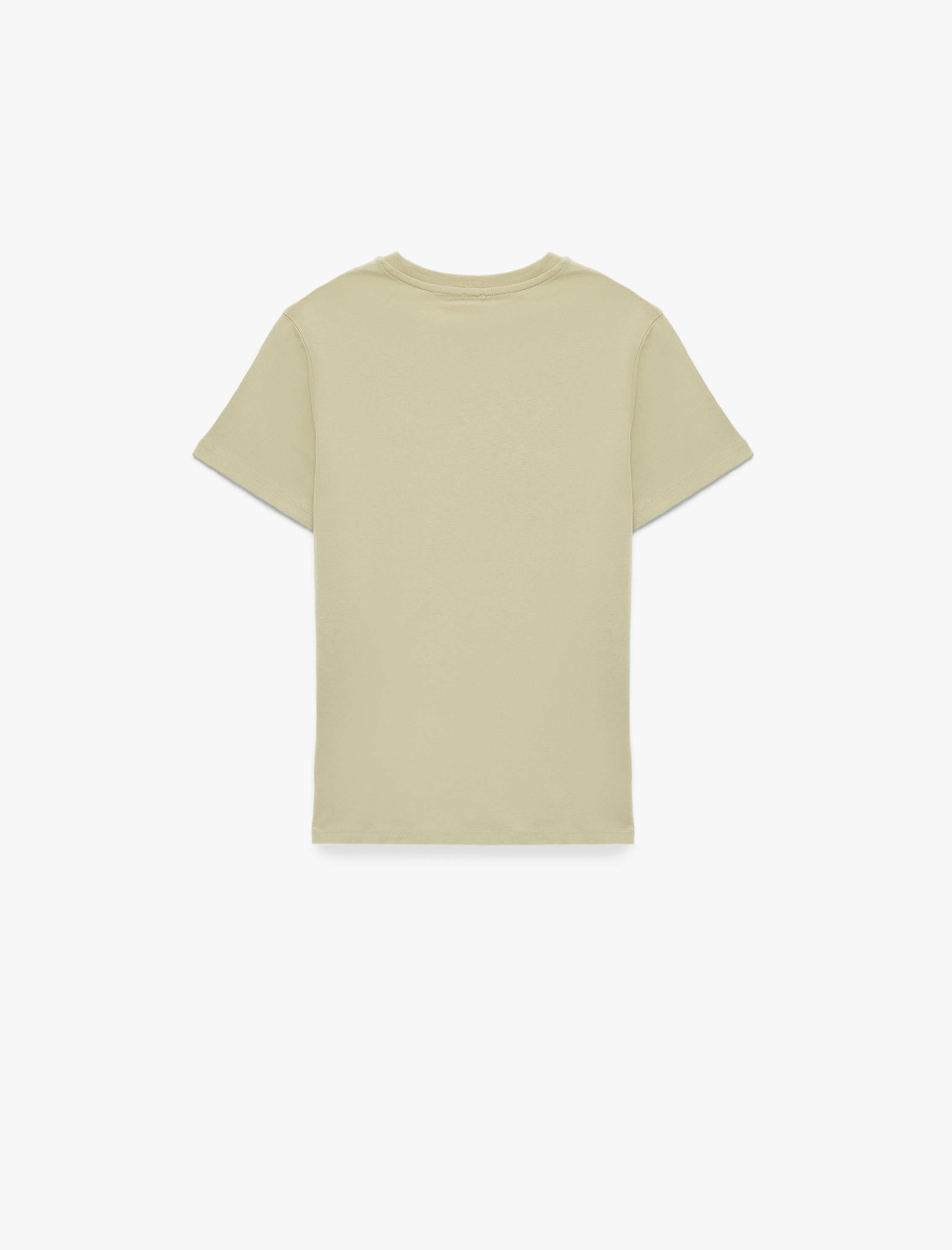  Erkek Çocuk Bisiklet Yaka Kısa Kollu Baskılı Pamuklu Tişört