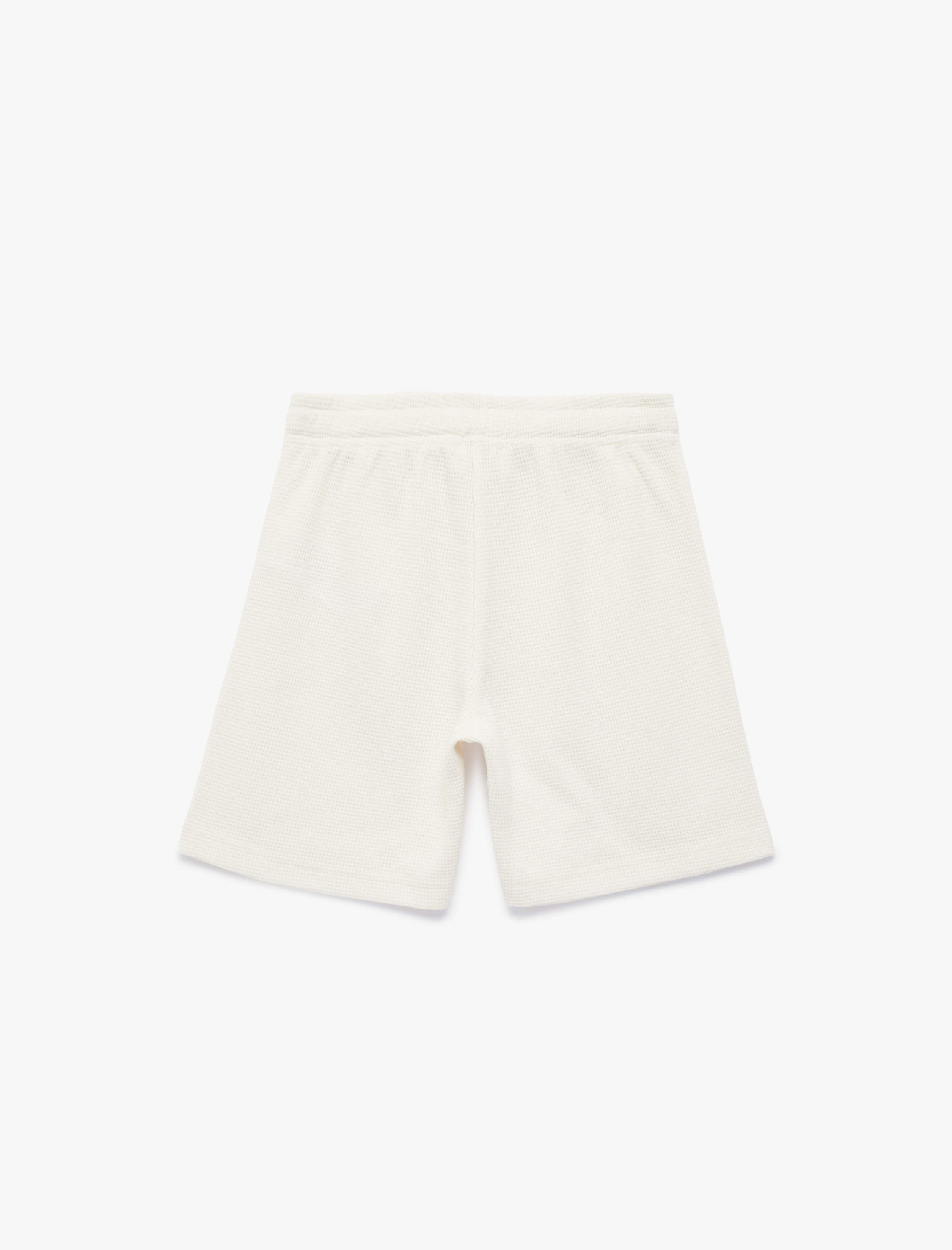  Erkek Çocuk Beli Bağcıklı Pamuklu Basic Şort