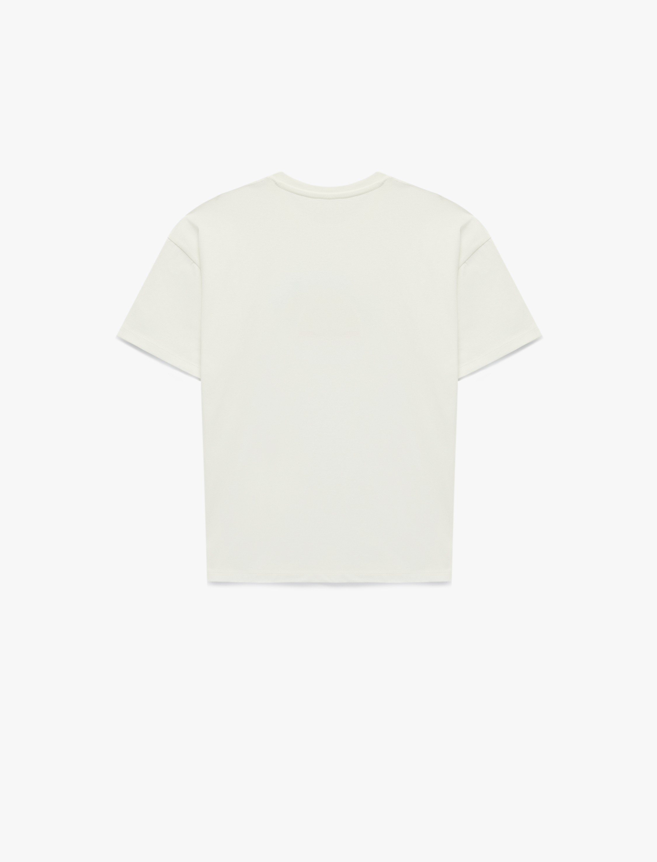  Kız Çocuk Kısa Kollu Bisiklet Yaka Nakışlı Pamuklu Tişört