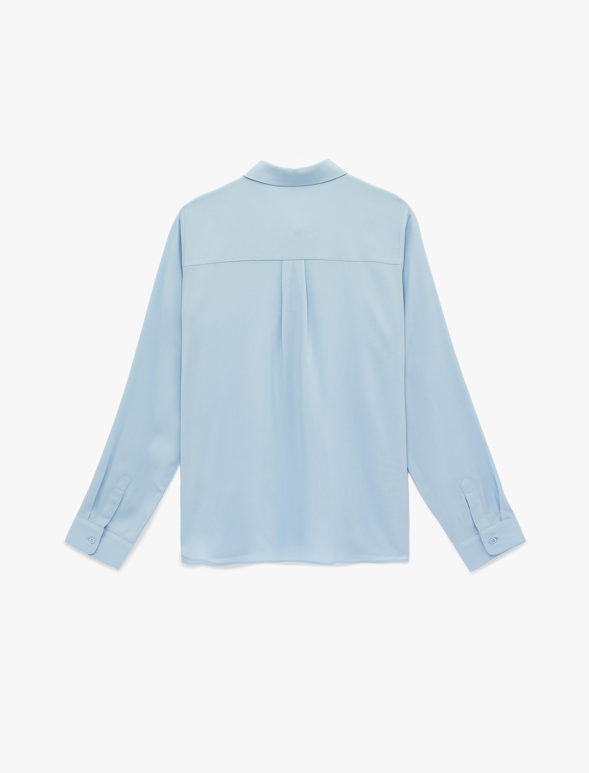   Regular Fit Uzun Kollu Viskon Gömlek