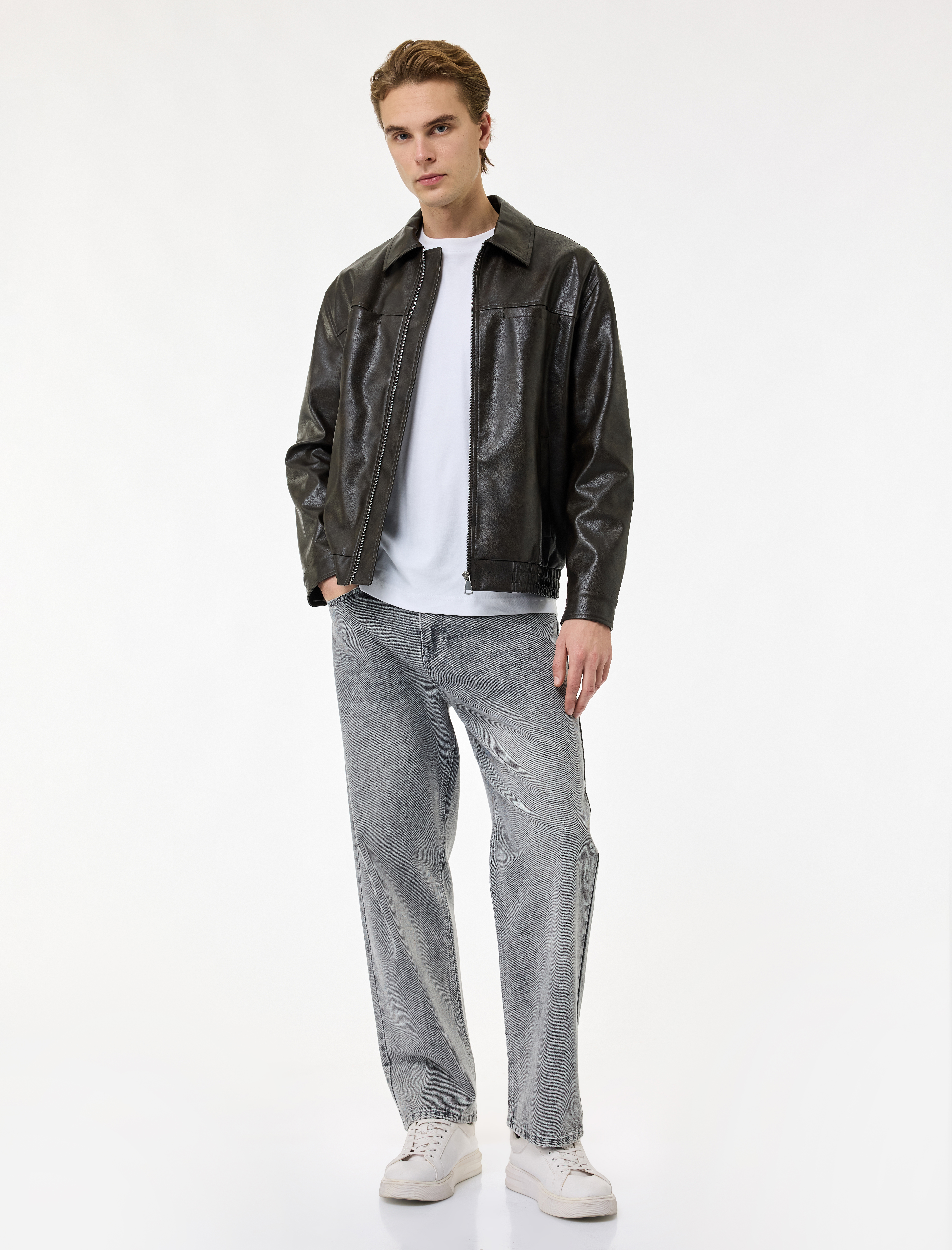   Normal Bel Oversize Geniş Paça Baggy Jean Pantolon - Baggy Jeans