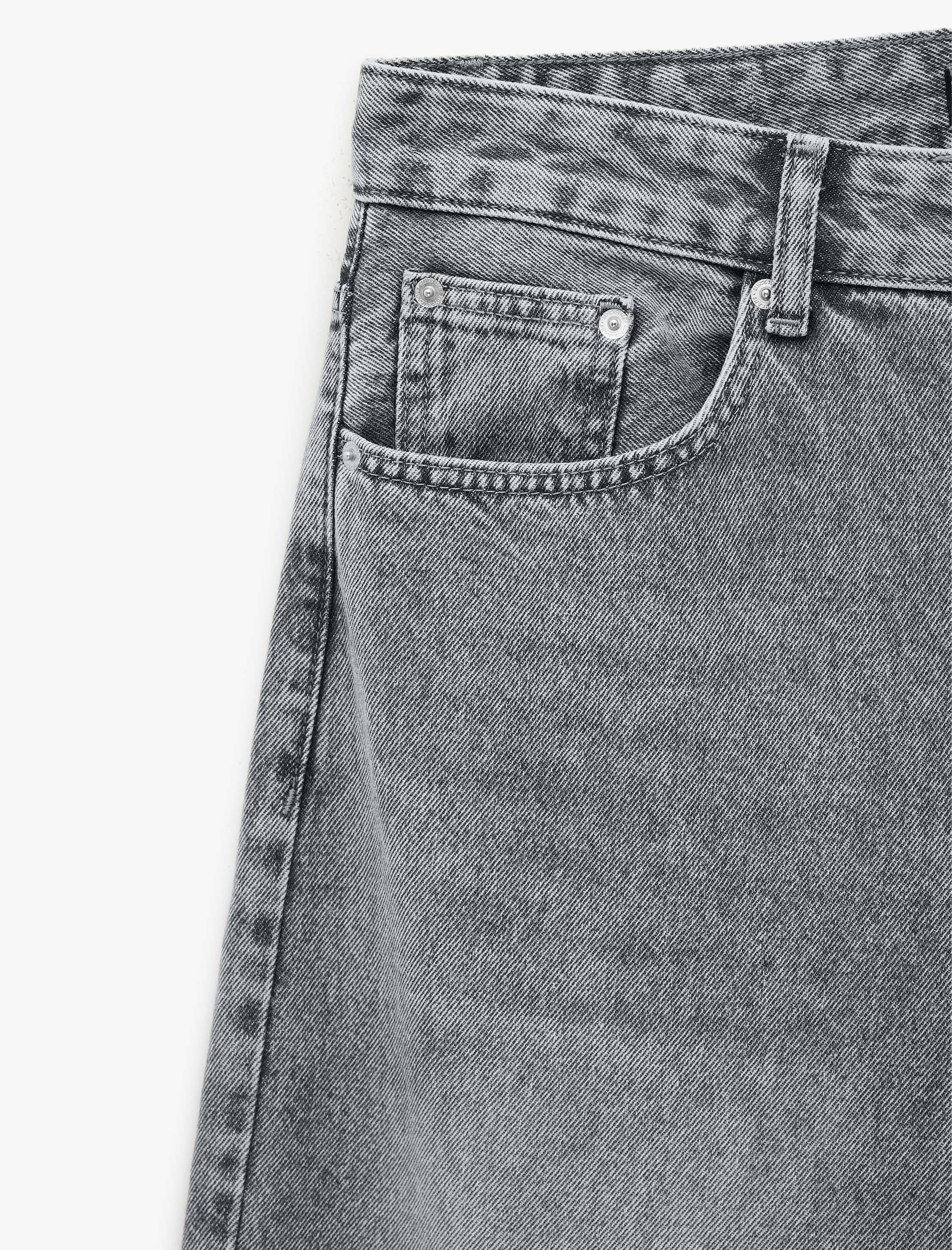   Normal Bel Oversize Geniş Paça Baggy Jean Pantolon - Baggy Jeans