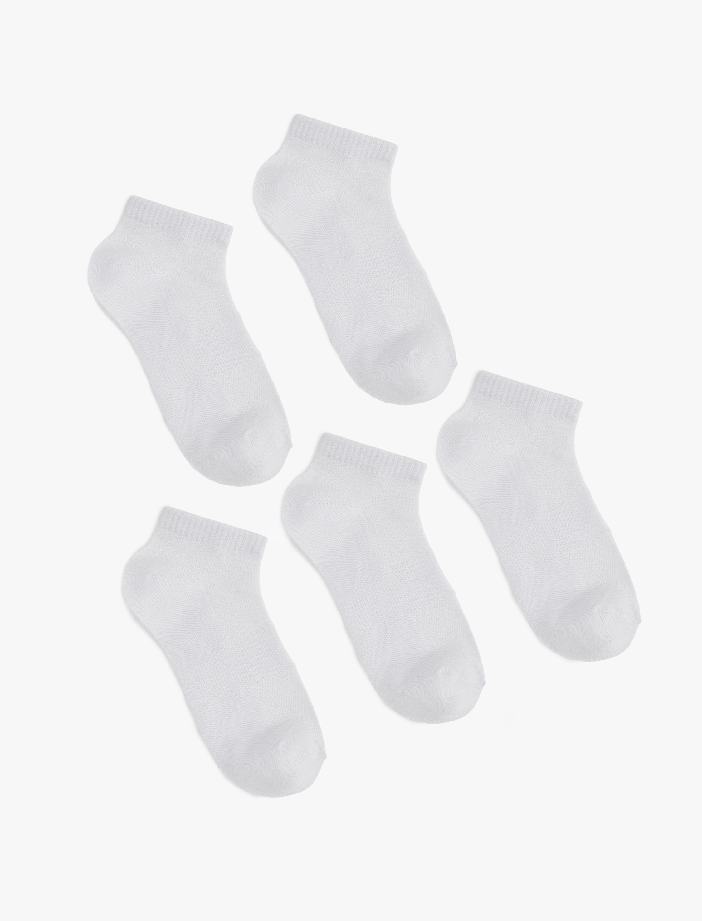  Erkek Basic 5'li Patik Çorap Seti