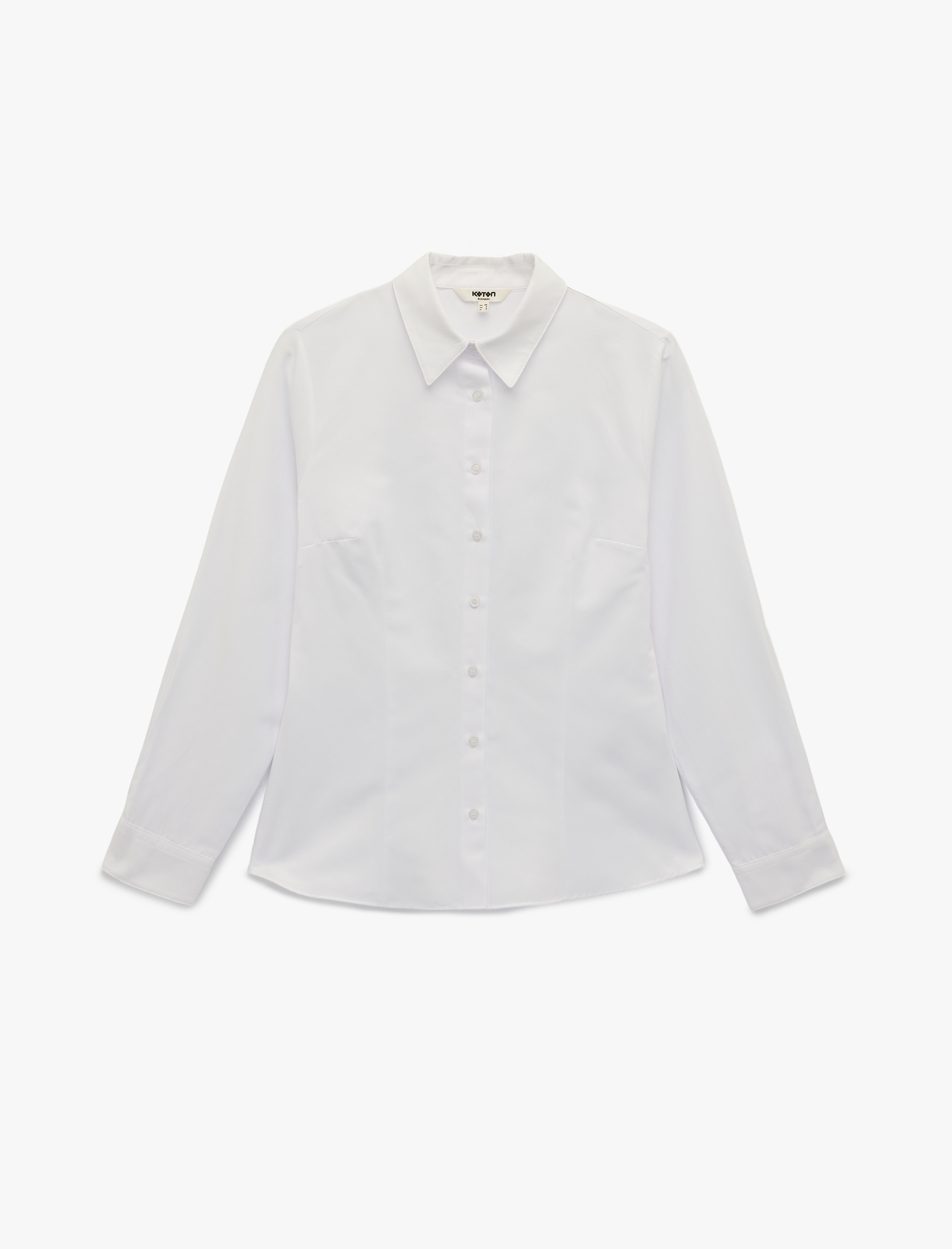   Regular Fit Uzun Kollu Düğmeli Klasik Yaka Gömlek