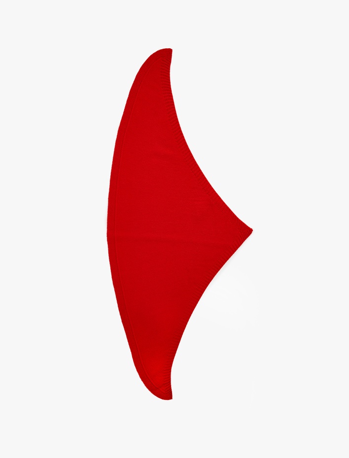 Kadın Koyun Yünü Karışımlı Triko Atkı