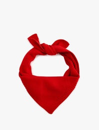 Koyun Yünü Karışımlı Triko Atkı