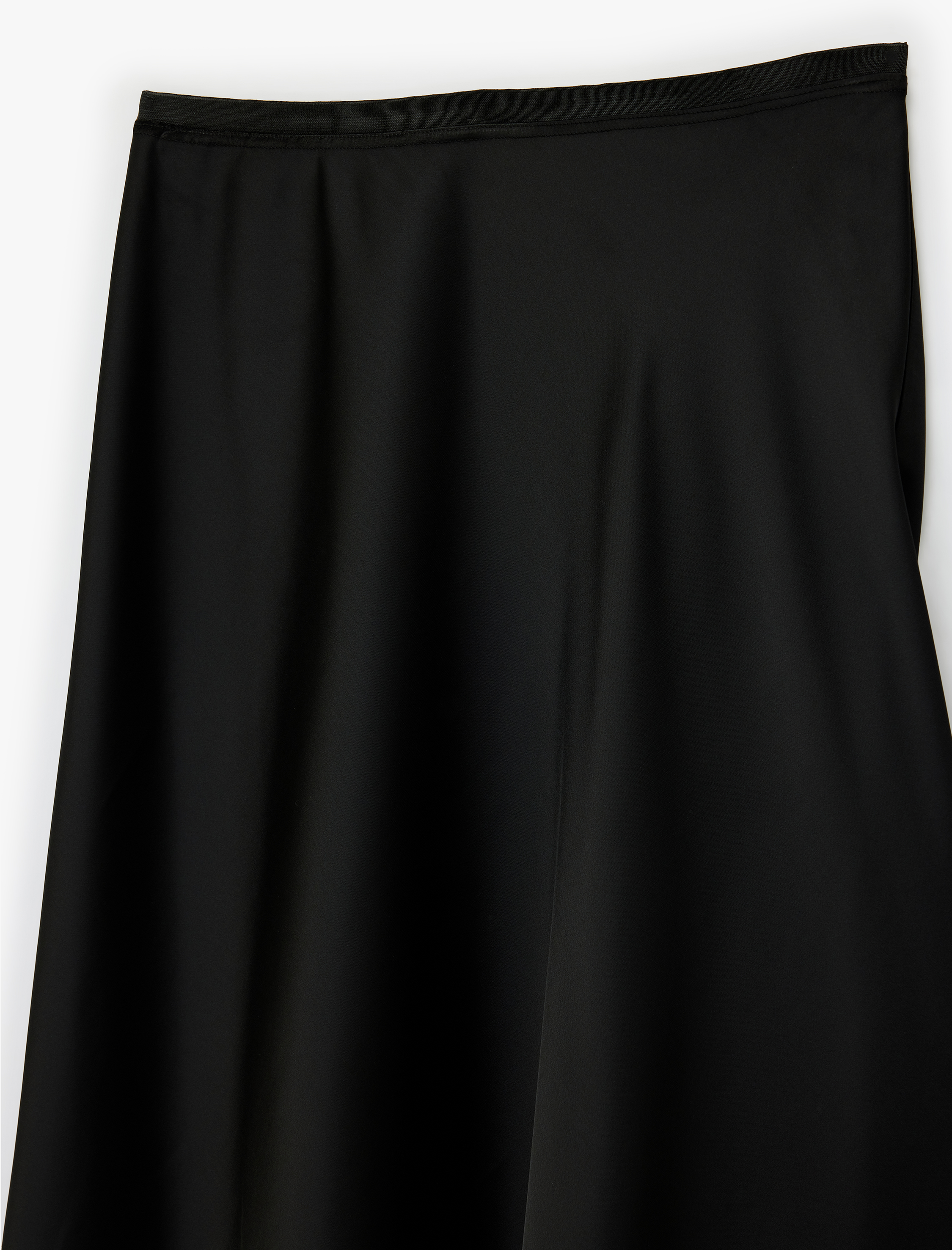   Regular Fit Balık Kesim Midi Etek