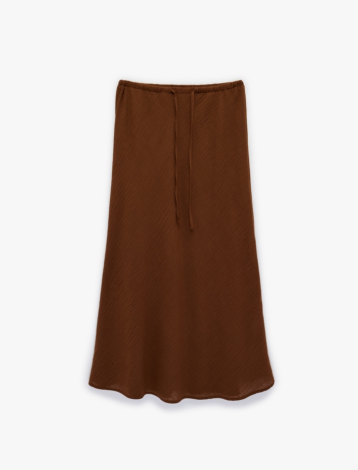  Rahat Kalıp A Kesim Midi Etek