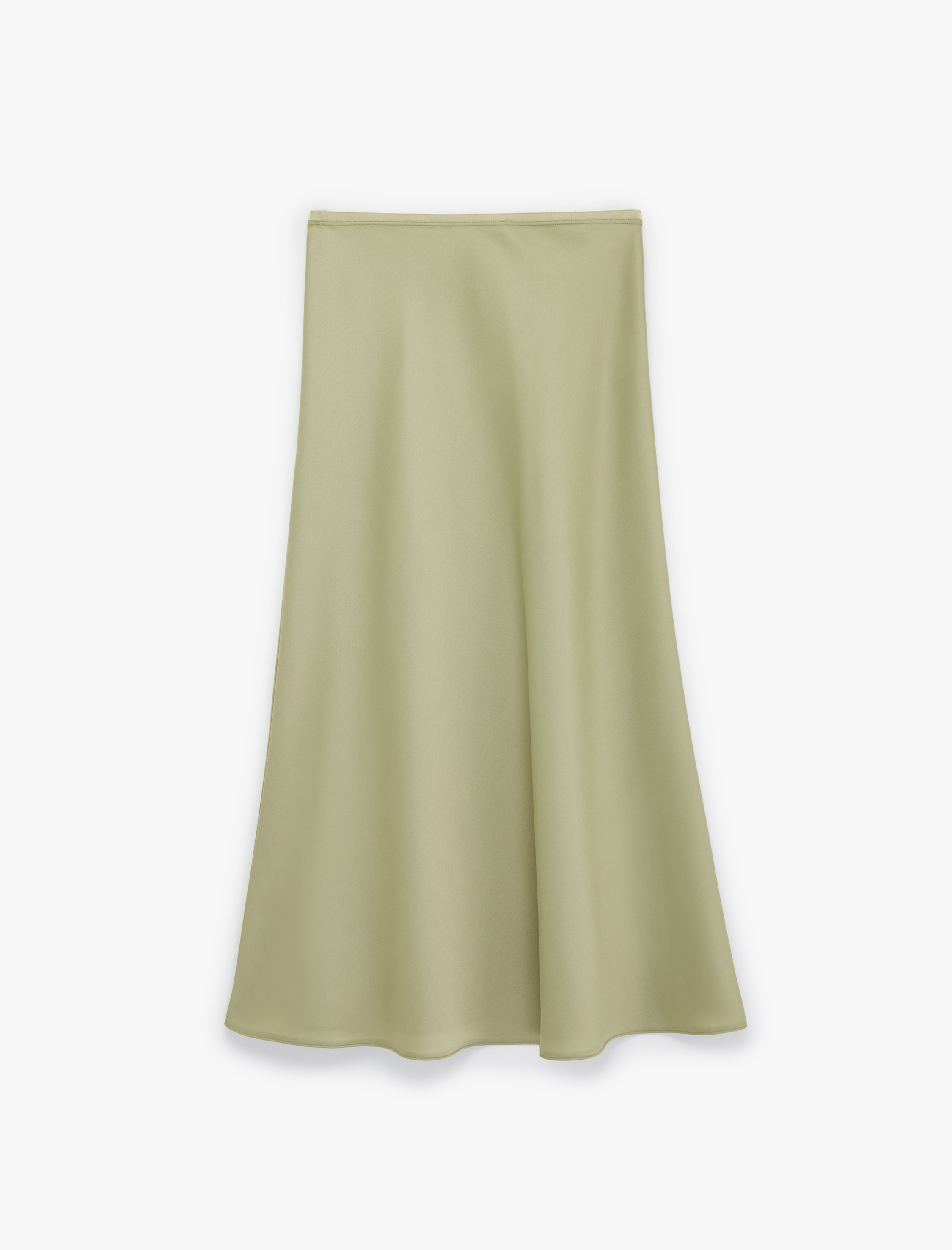   Regular Fit Balık Kesim Midi Etek